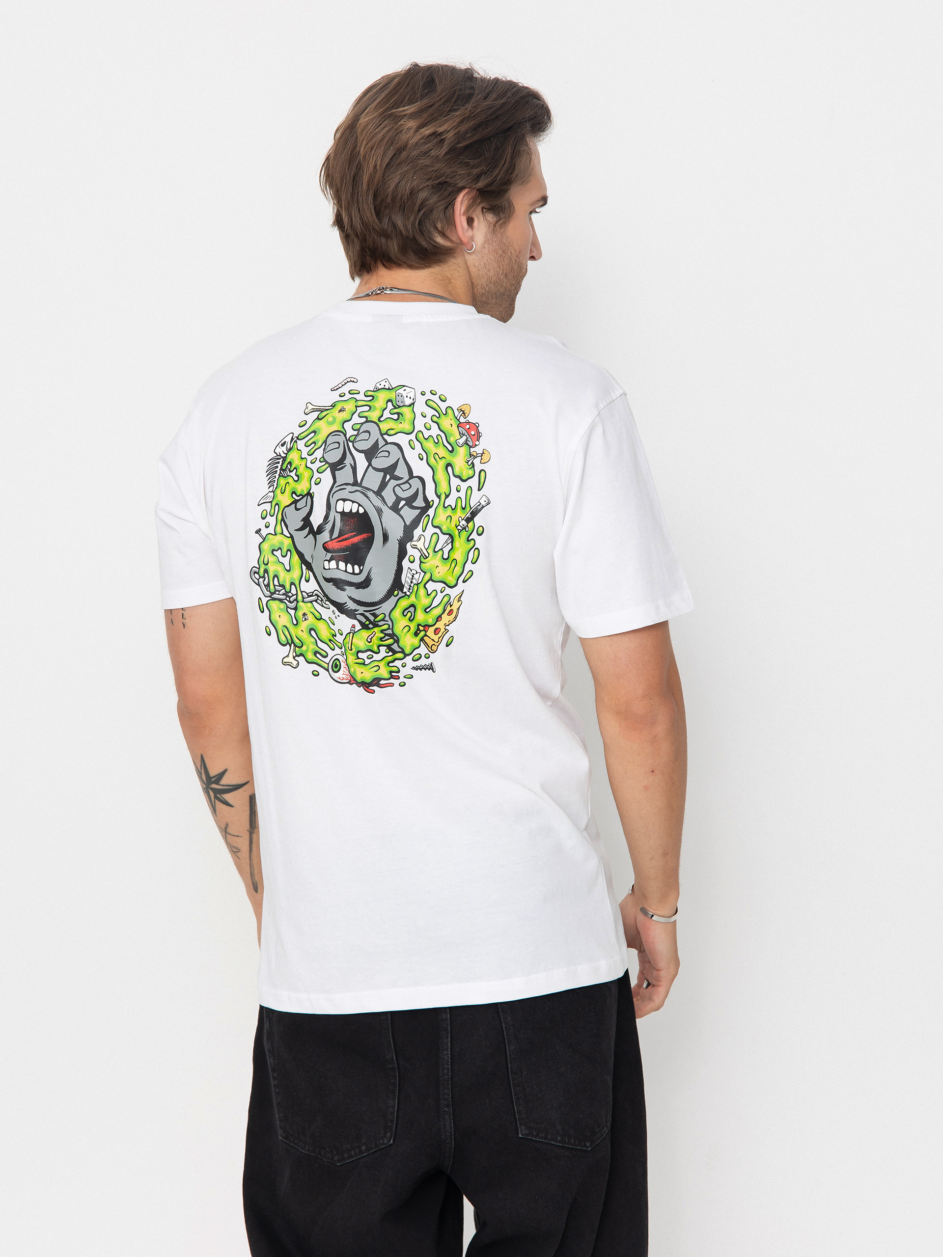 Футболка Santa Cruz Slime Scream (white)