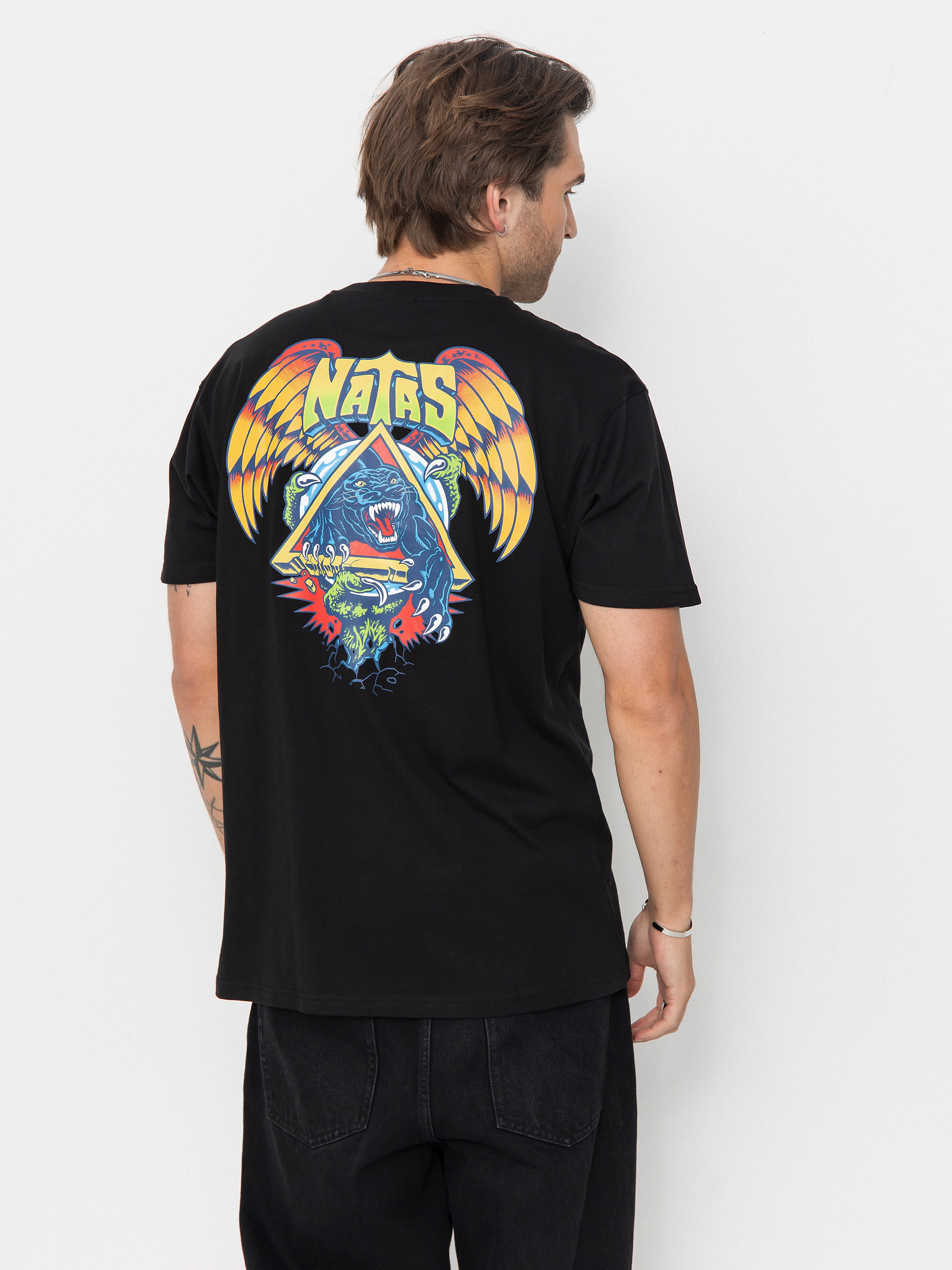 Футболка Santa Cruz Natas S.C. Panther (black)