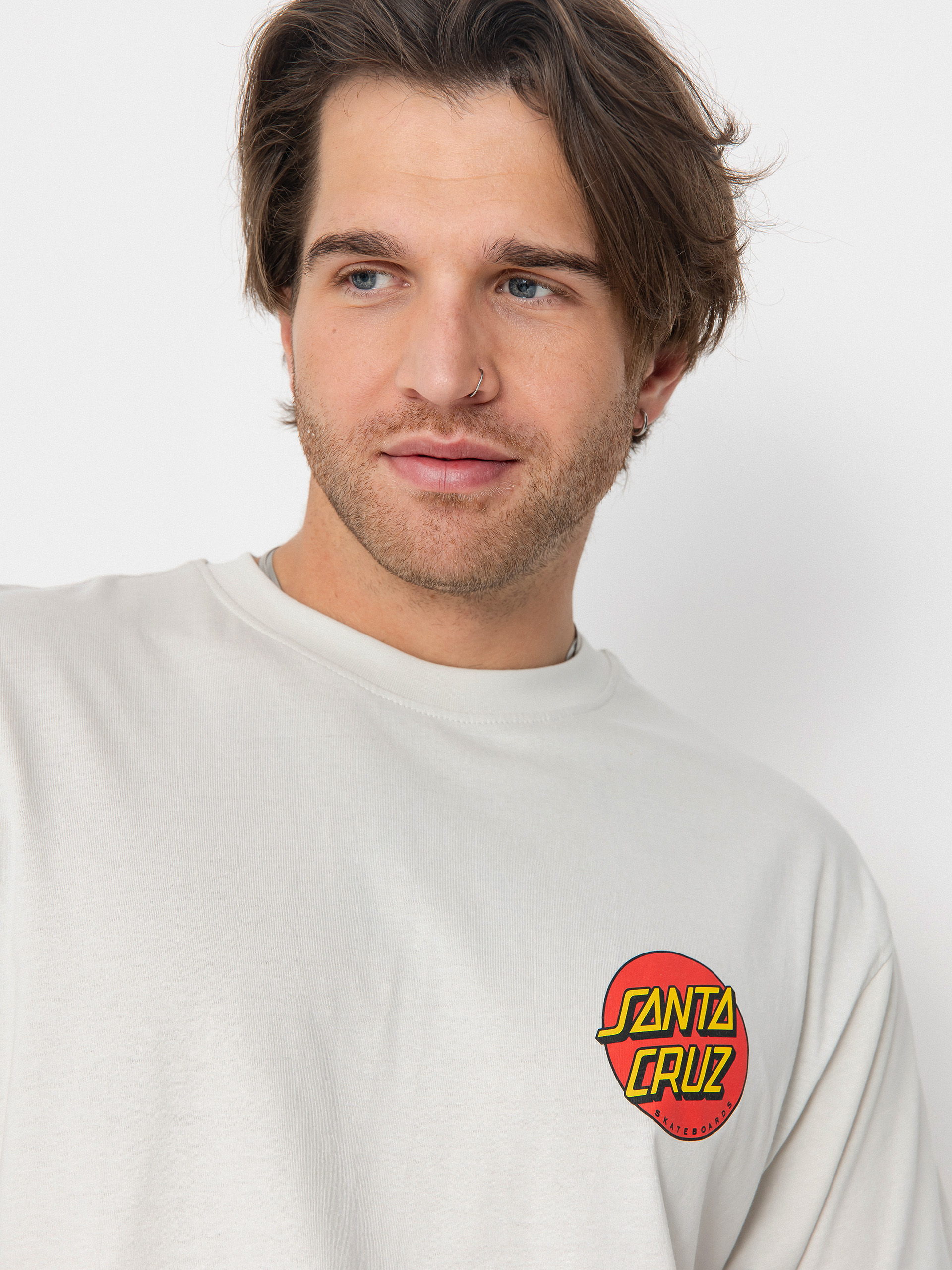 Футболка Santa Cruz Classic Dot Chest (mist)