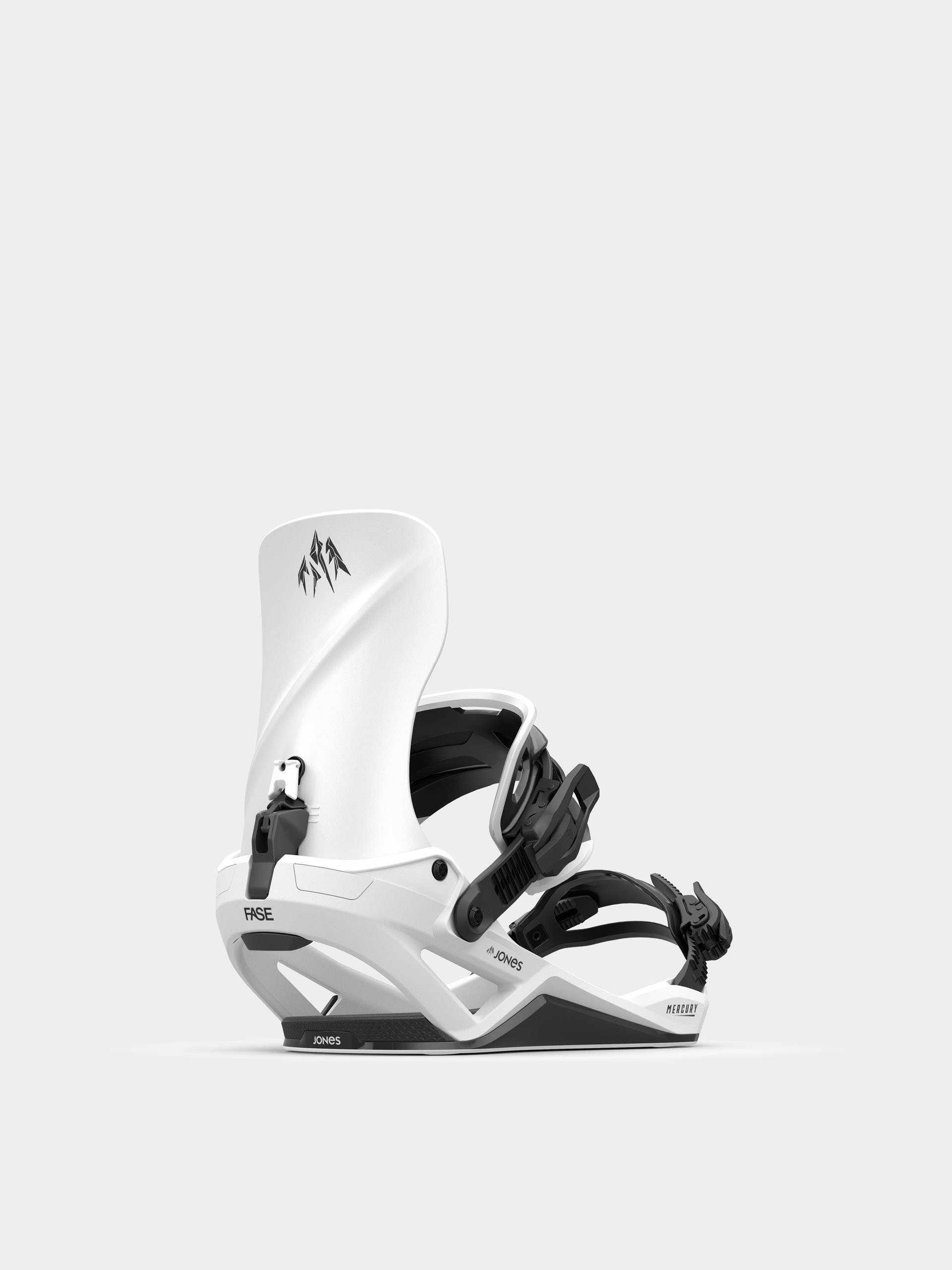 Сноубордичні кріплення Jones Snowboards Mercury FASE (cloud white)