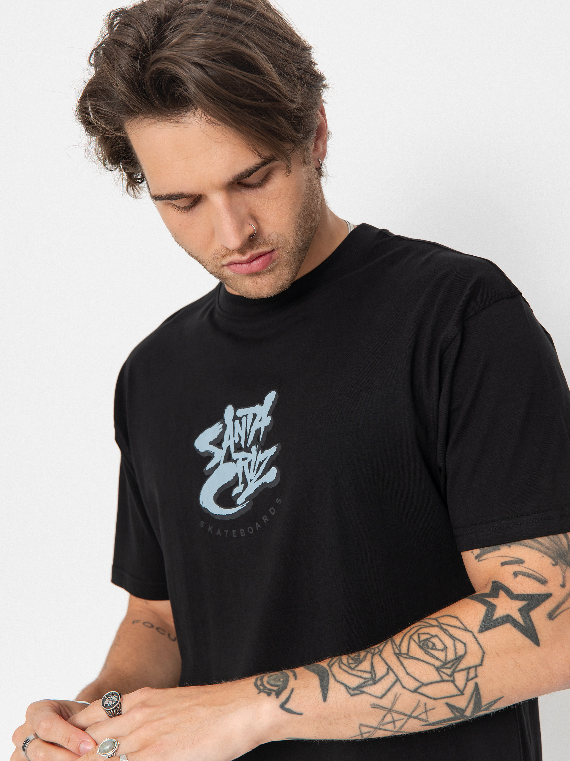 Футболка Santa Cruz Pace Deathtrap (black)