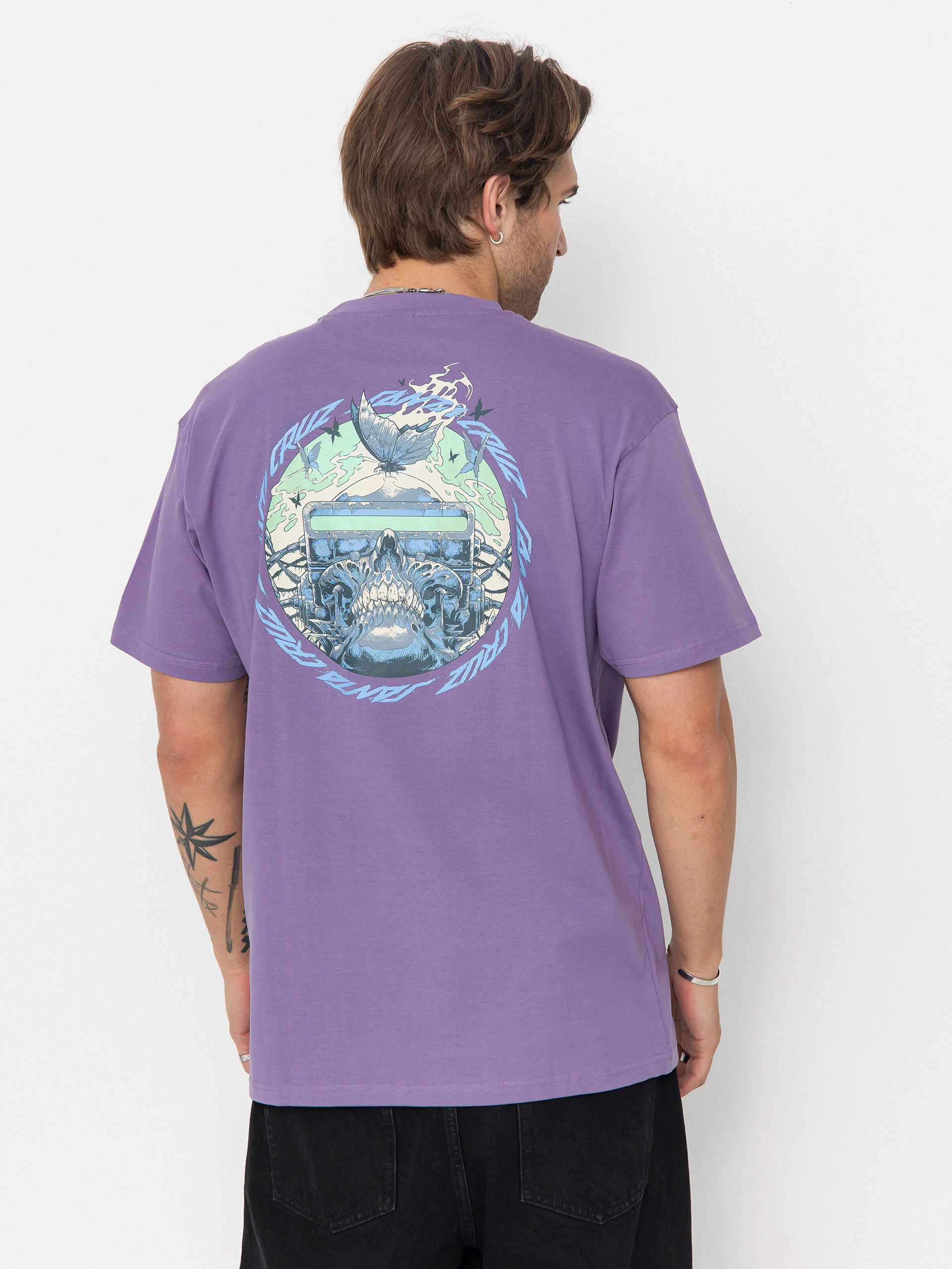 Футболка Santa Cruz Wooten Cyber (purple haze)
