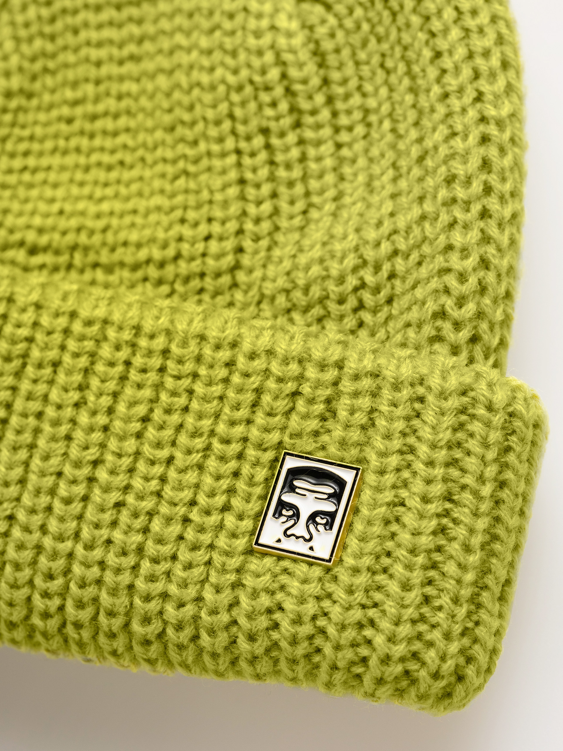 Шапка OBEY Micro (chartreuse)