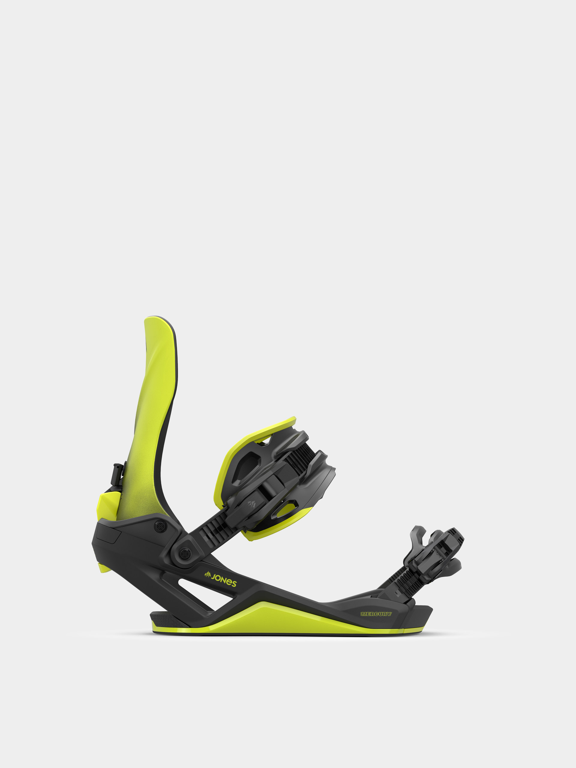 Чоловічі Сноубордичні кріплення Jones Snowboards Mercury FASE Art (lime art)