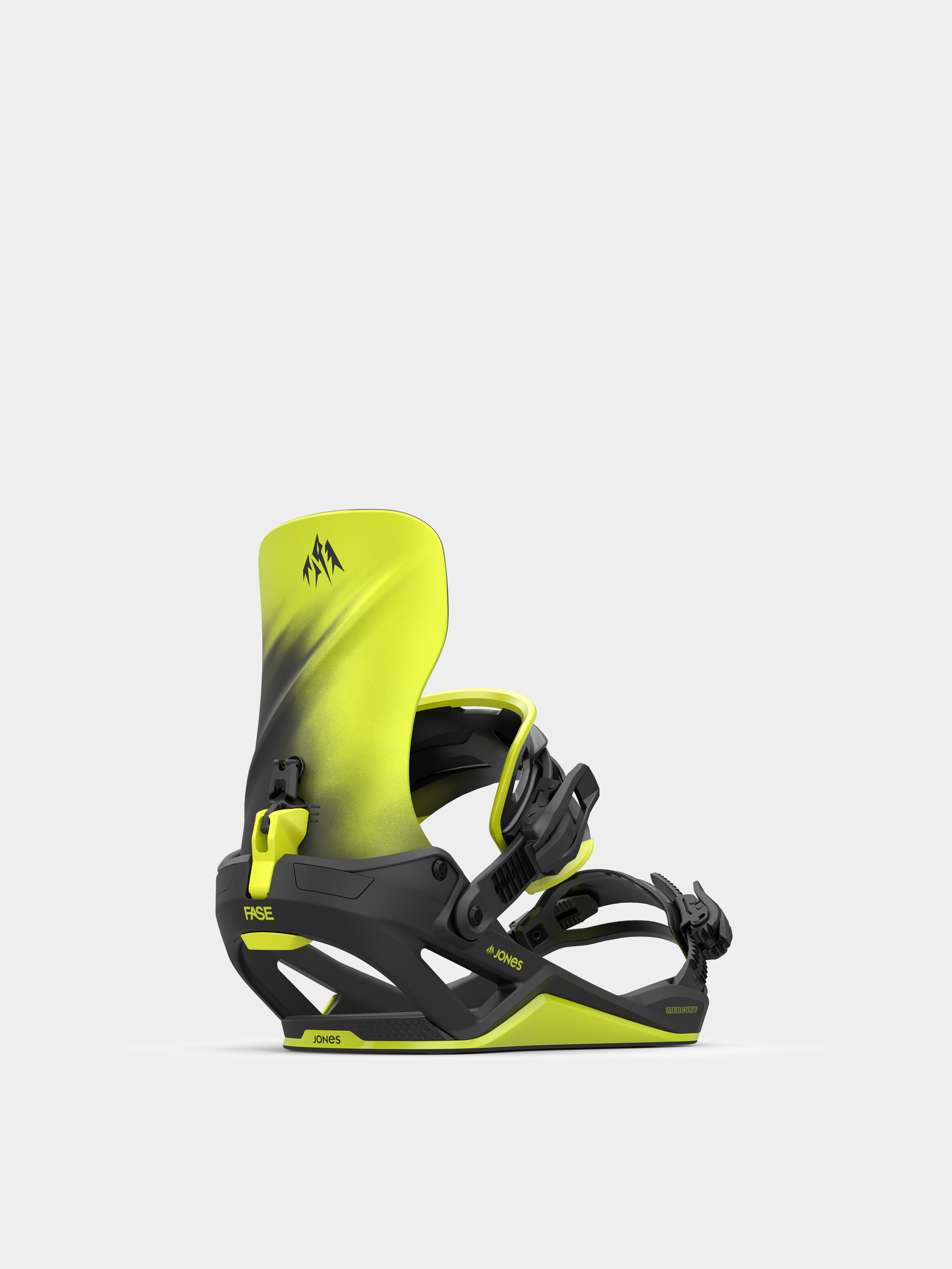 Сноубордичні кріплення Jones Snowboards Mercury FASE Art (lime art)