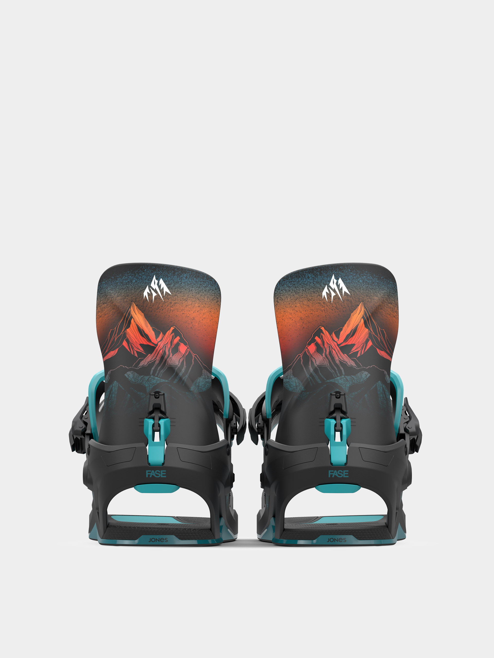 Чоловічі Сноубордичні кріплення Jones Snowboards Mercury FASE Art (blu art)