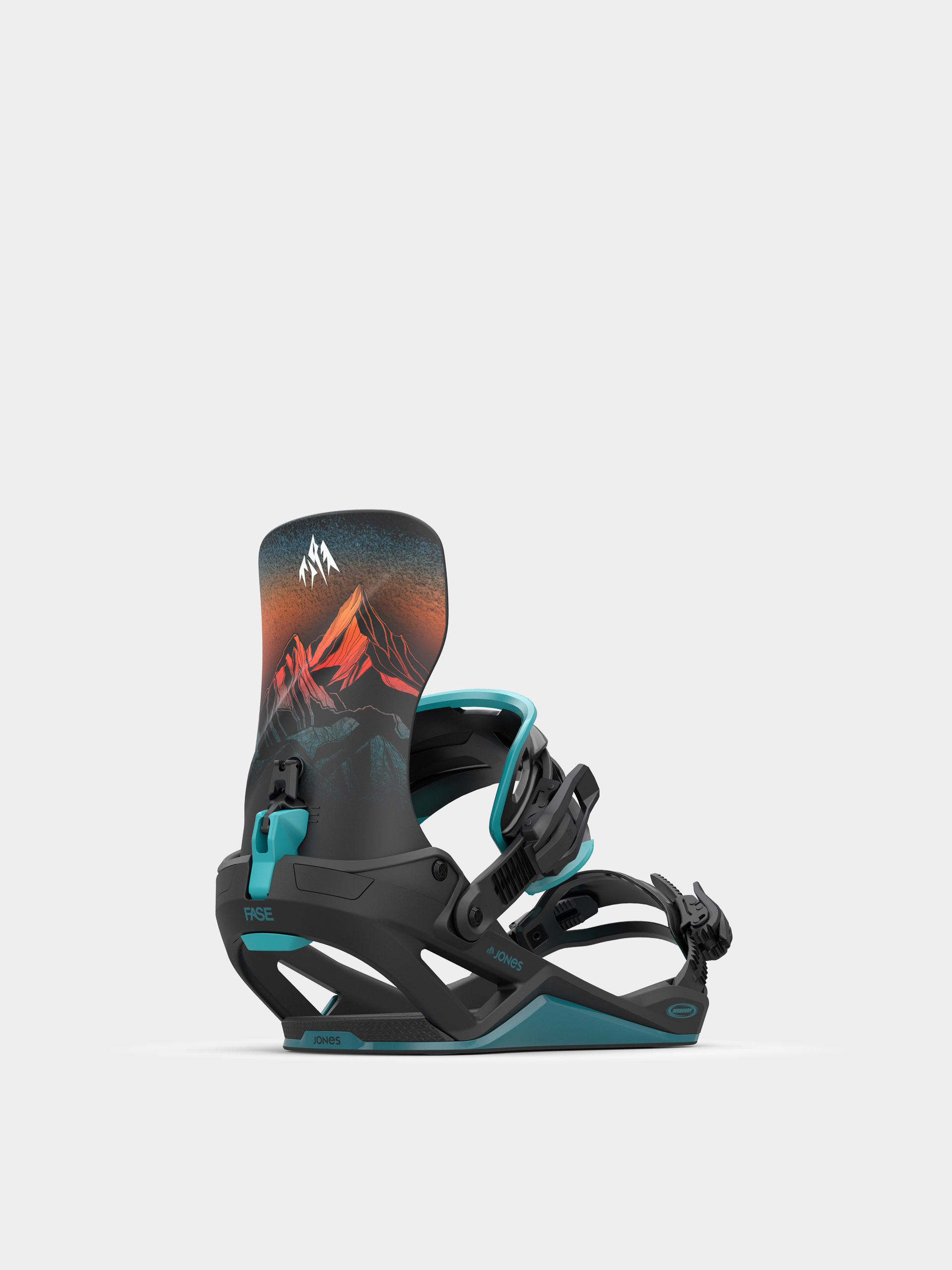 Сноубордичні кріплення Jones Snowboards Mercury FASE Art (blu art)