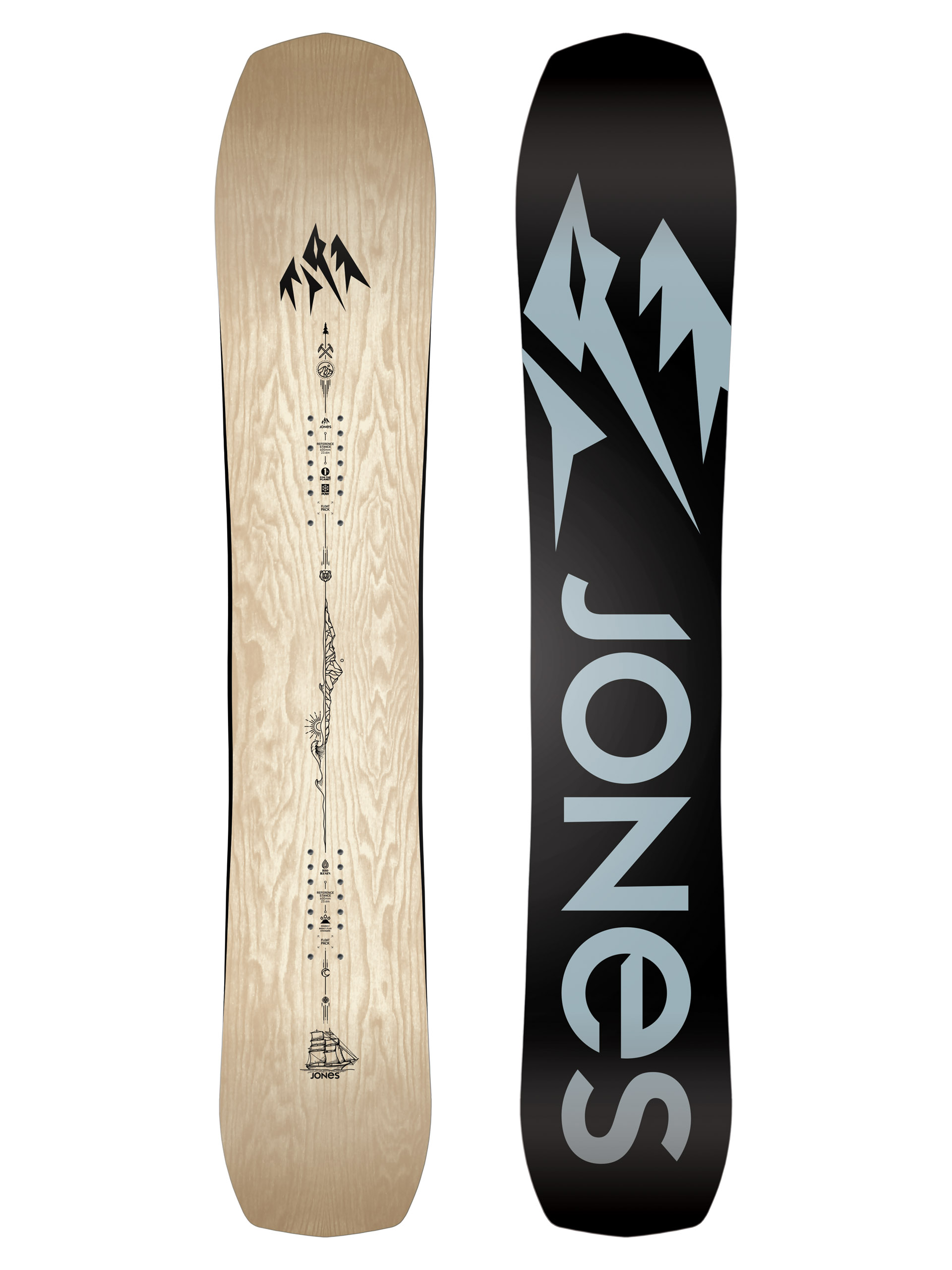 Чоловічий Сноуборд Jones Snowboards Flagship (natural)
