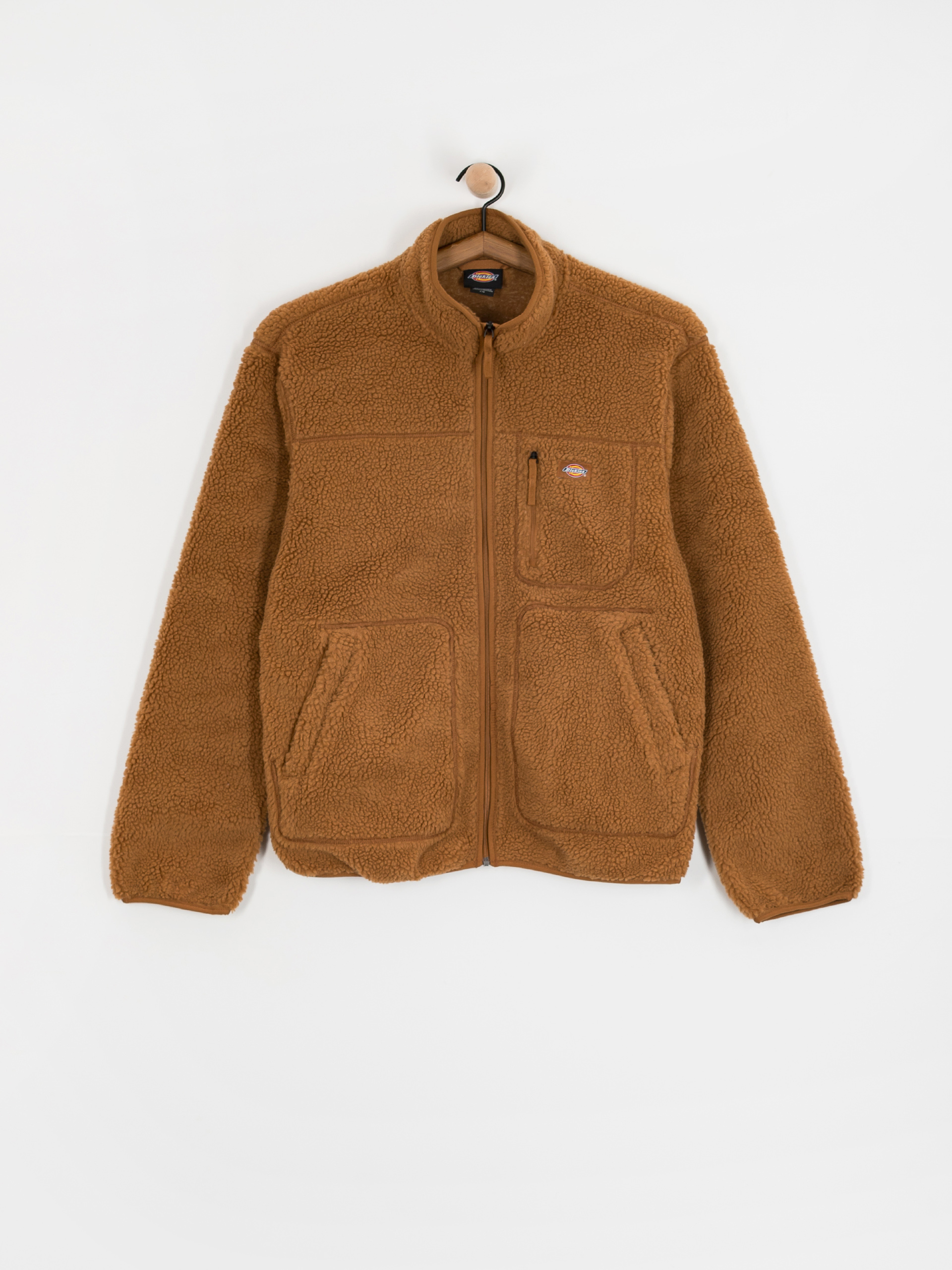Чоловічий Флісовий светр Dickies Mount Hope (brown duck)