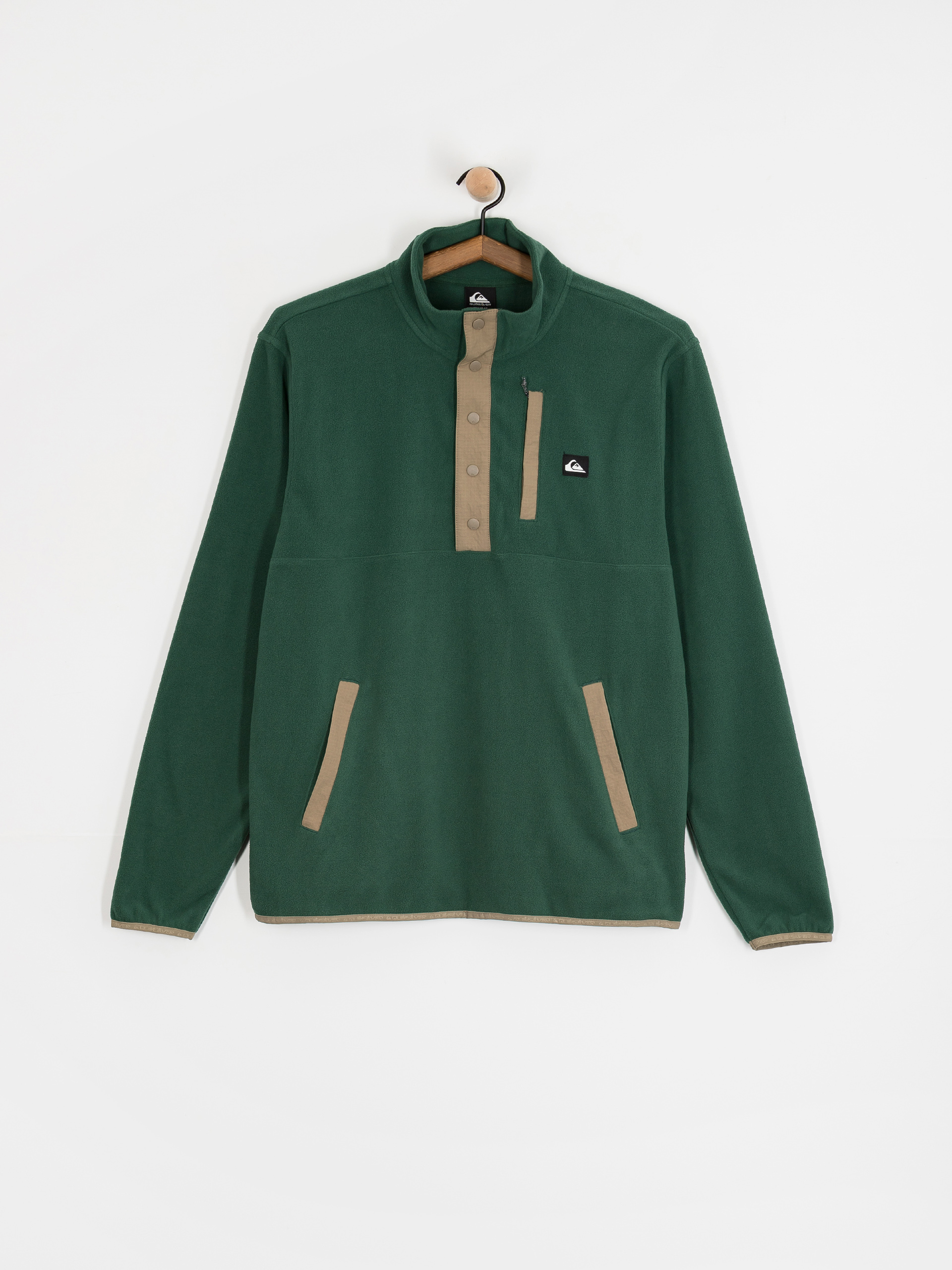 Чоловічий Флісовий светр Quiksilver No Destination Hs (trekking green)