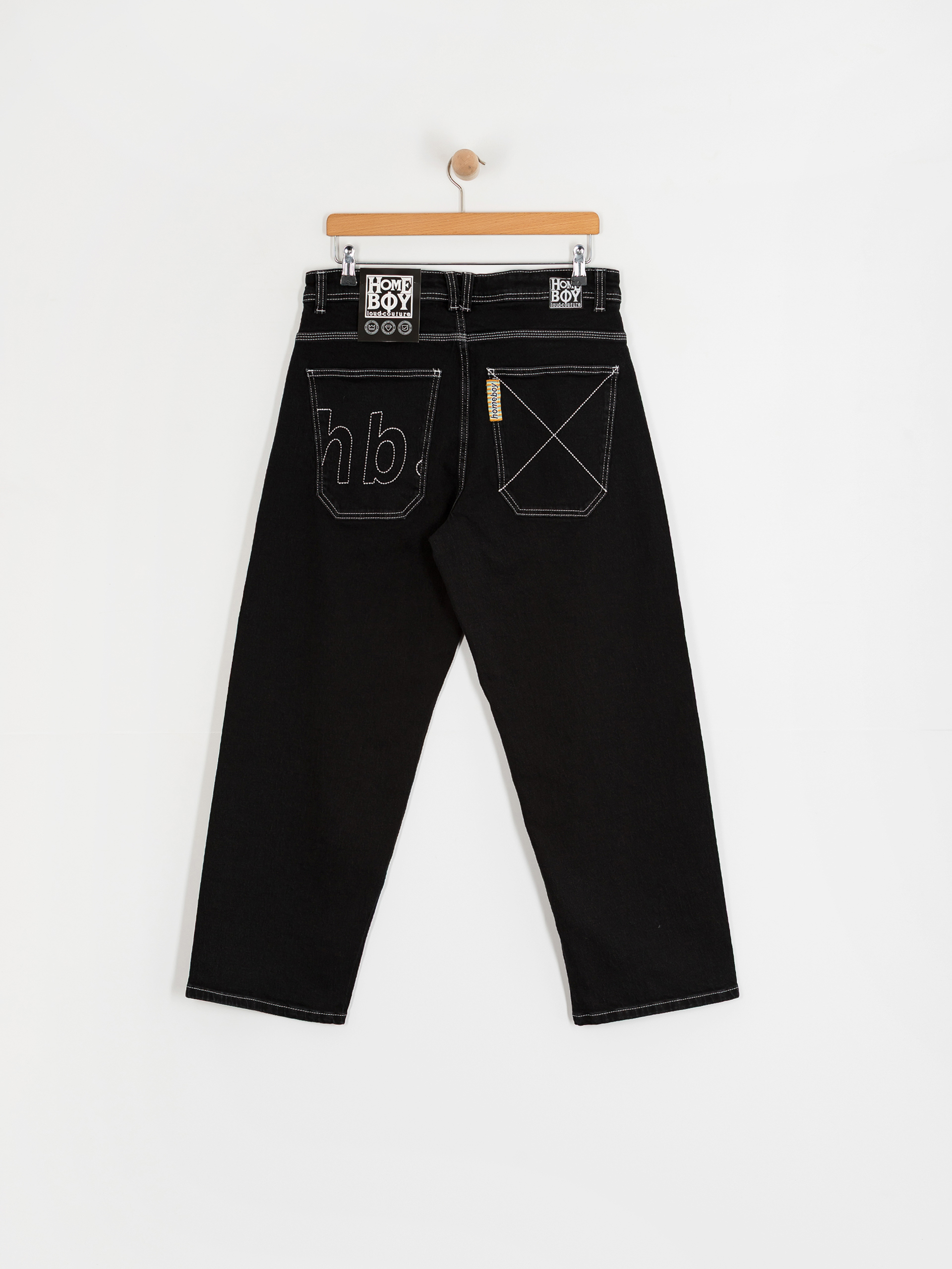 Штани Homeboy X Tra Monster HB Denim (washed black)