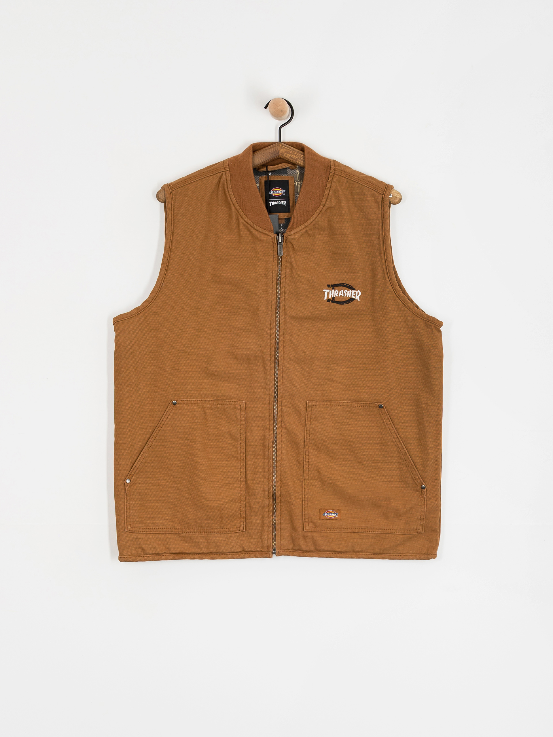 Безрукавка Dickies x Thrasher Vest (brown duck)