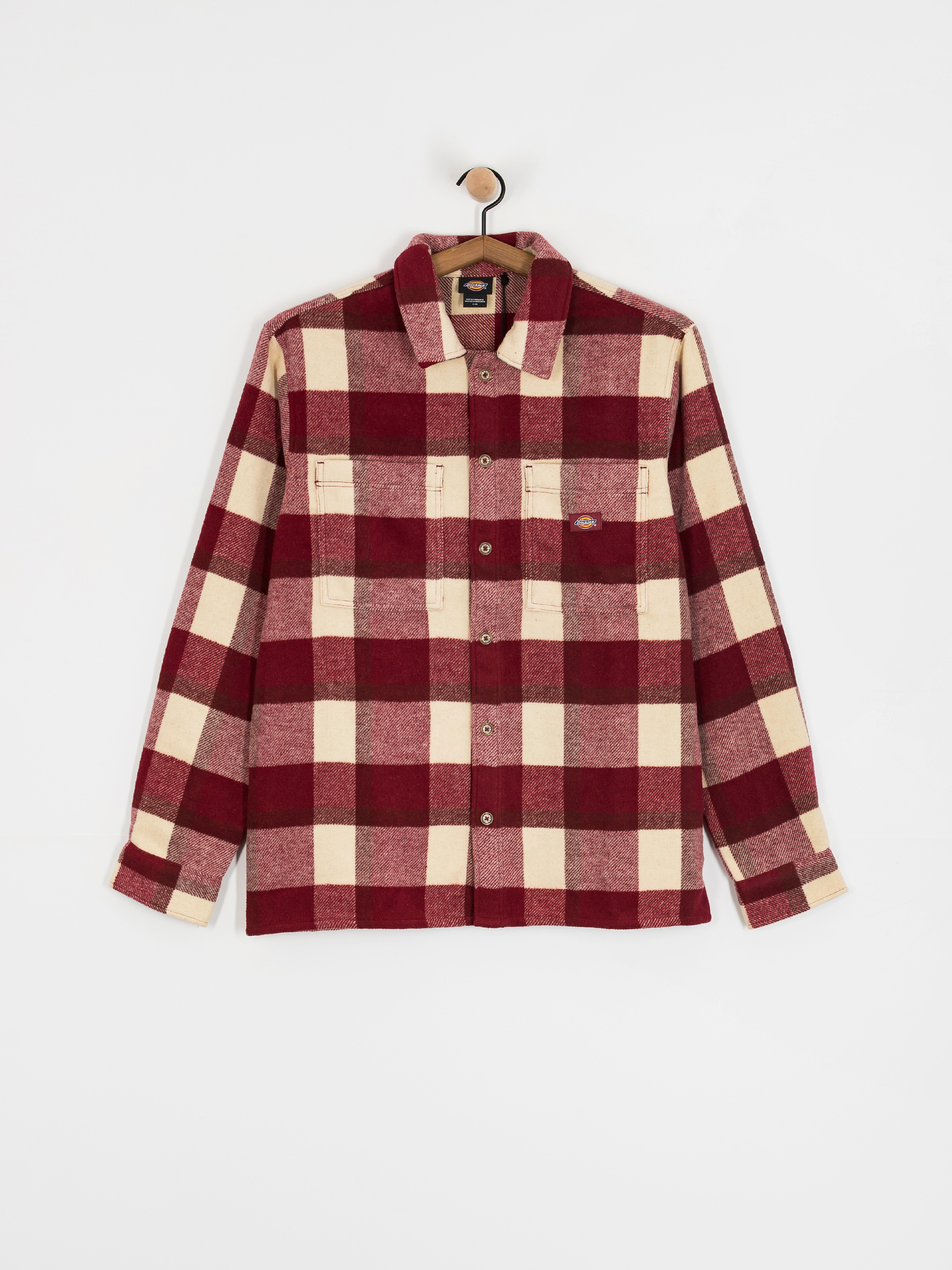 Сорочка Dickies Plaid Coaling (tibetan red)
