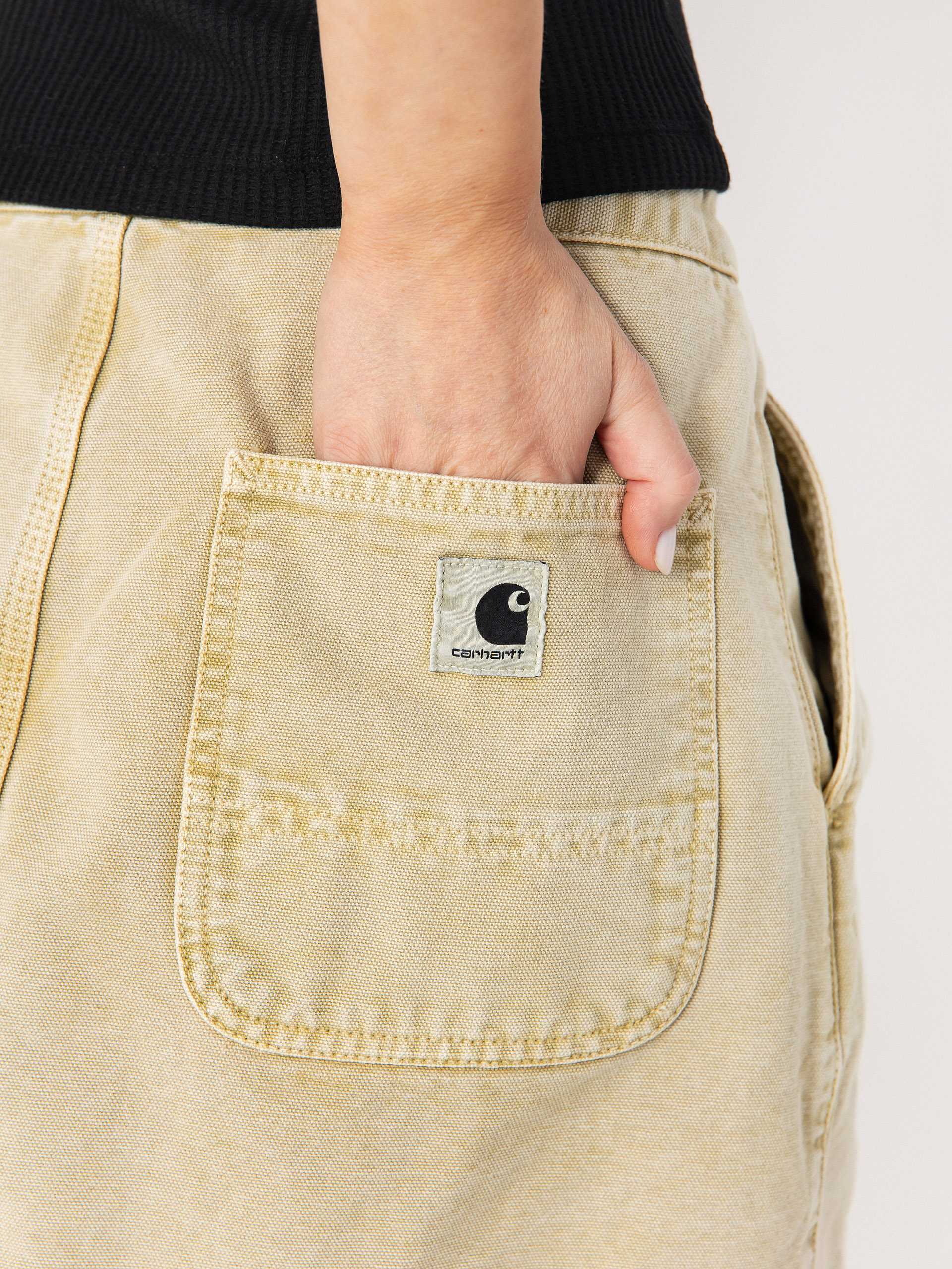 Спідниця Carhartt WIP Emery Wmn (dusty h brown/chalk wash)