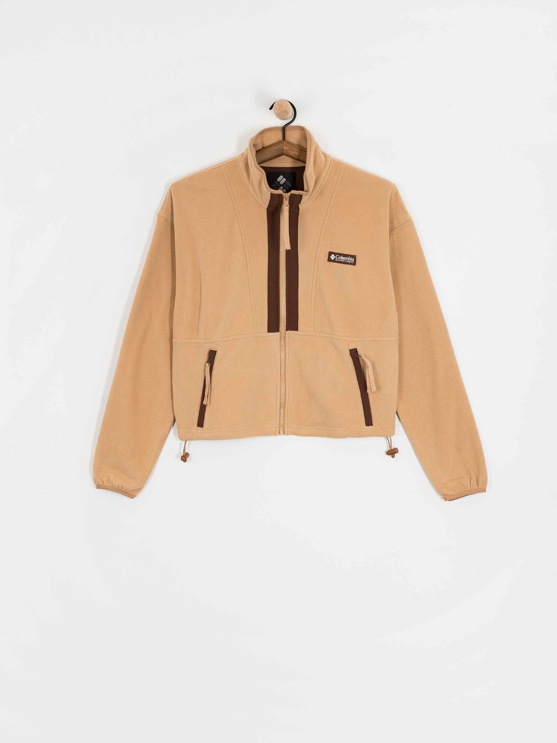 Жіночий Флісовий светр Columbia Backbowl II Full Zip (canoe/tobacco)