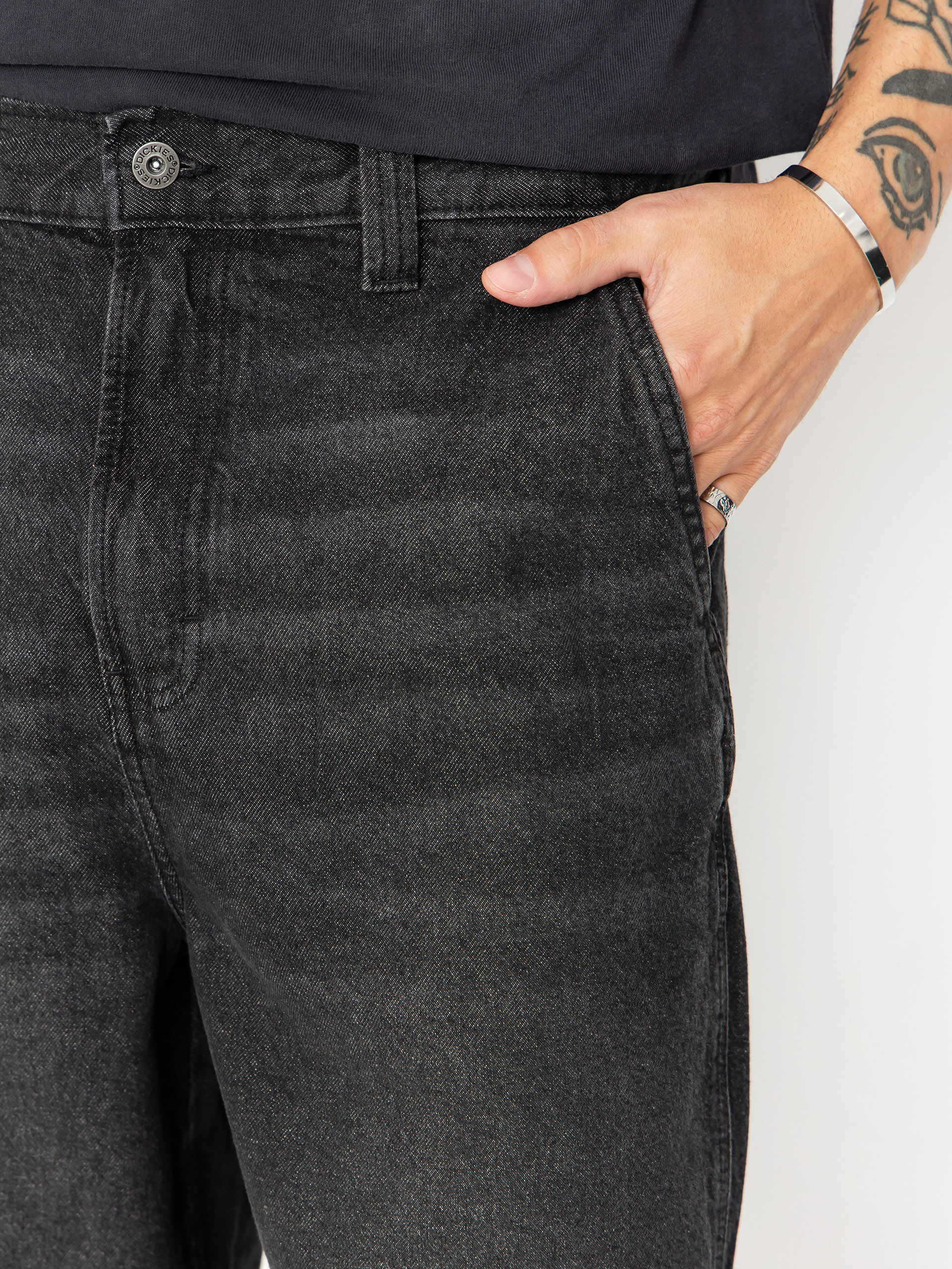 Штани Dickies Madison Baggy (black wash faded)