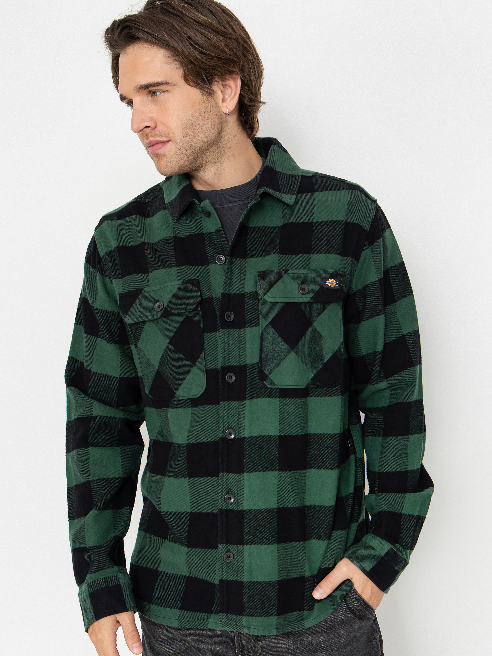 Сорочка Dickies New Sacramento (pine needle green)