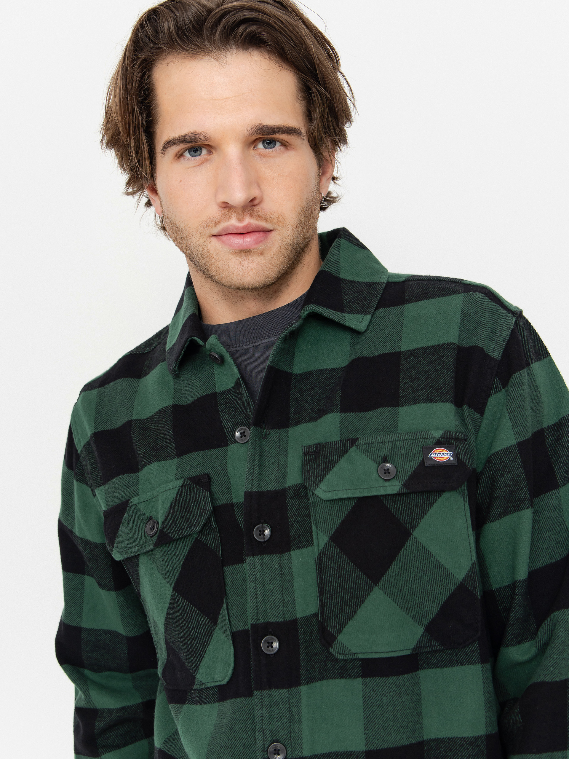 Сорочка Dickies New Sacramento (pine needle green)