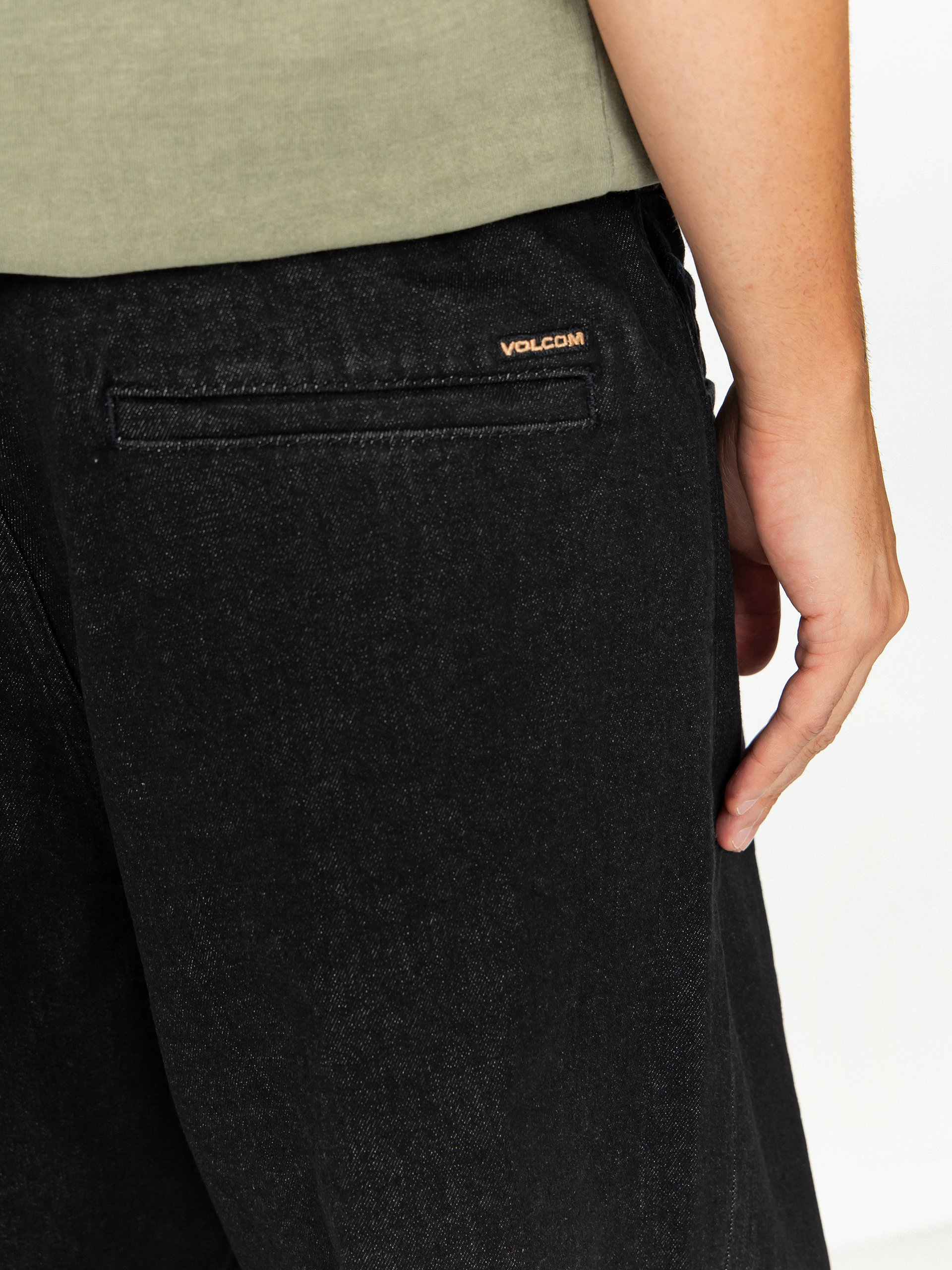 Штани Volcom Freazy Loose Ew Denim (black wash)