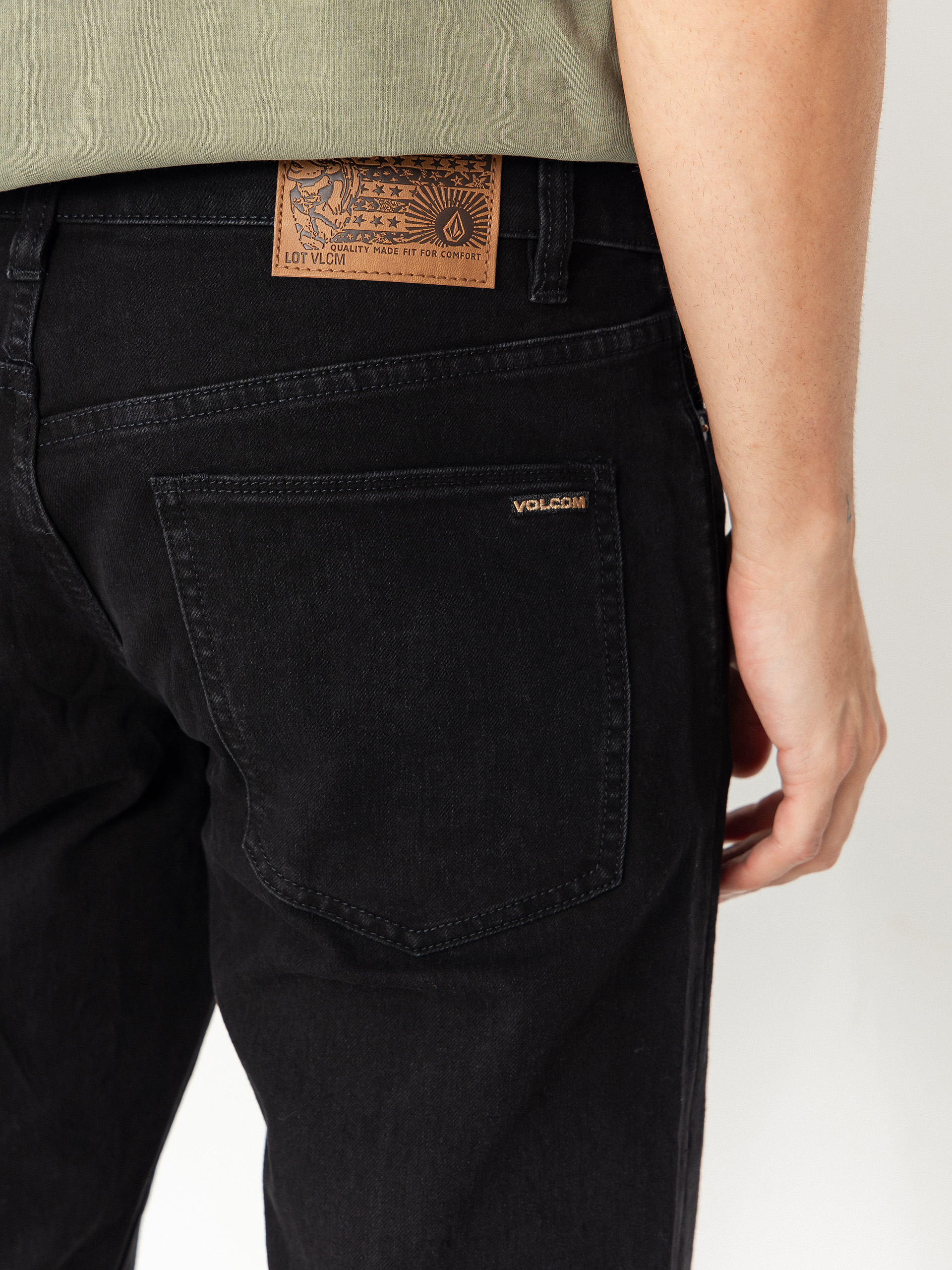 Штани Volcom Solver Denim (black out)