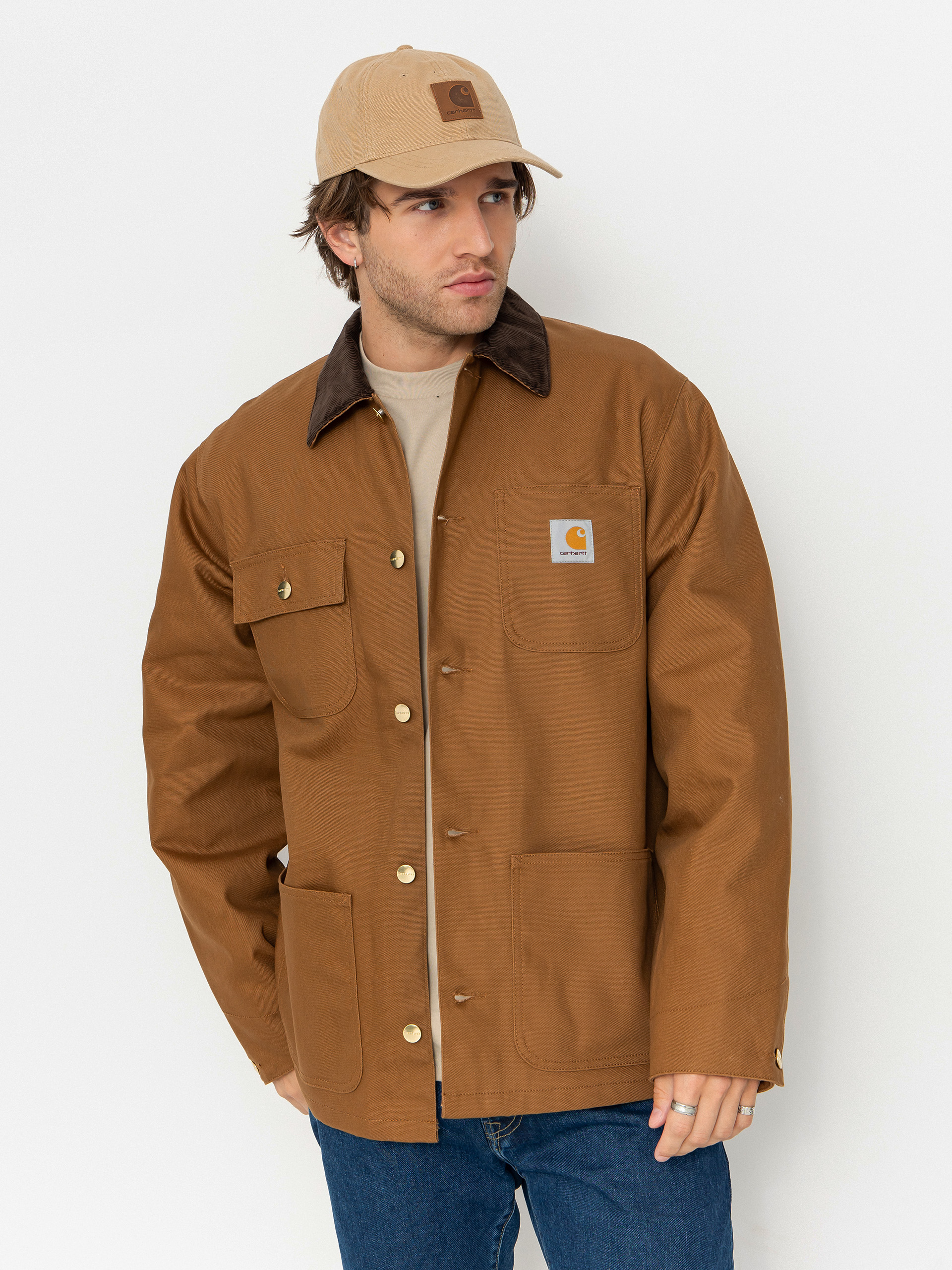Куртка Carhartt WIP Michigan Coat (hamilton brown/tobacco/rigid)