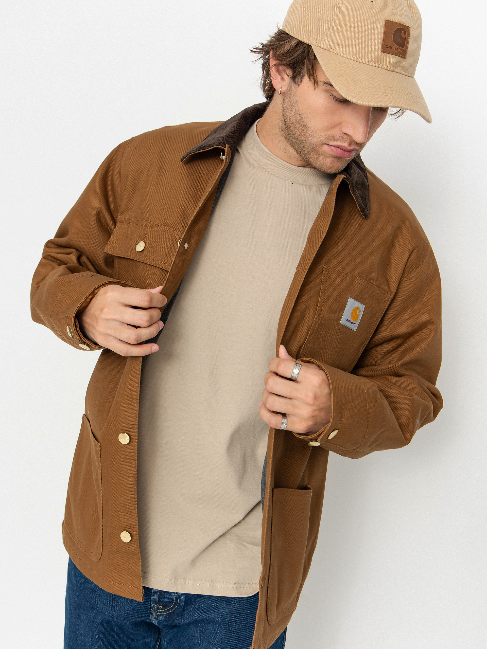 Куртка Carhartt WIP Michigan Coat (hamilton brown/tobacco/rigid)