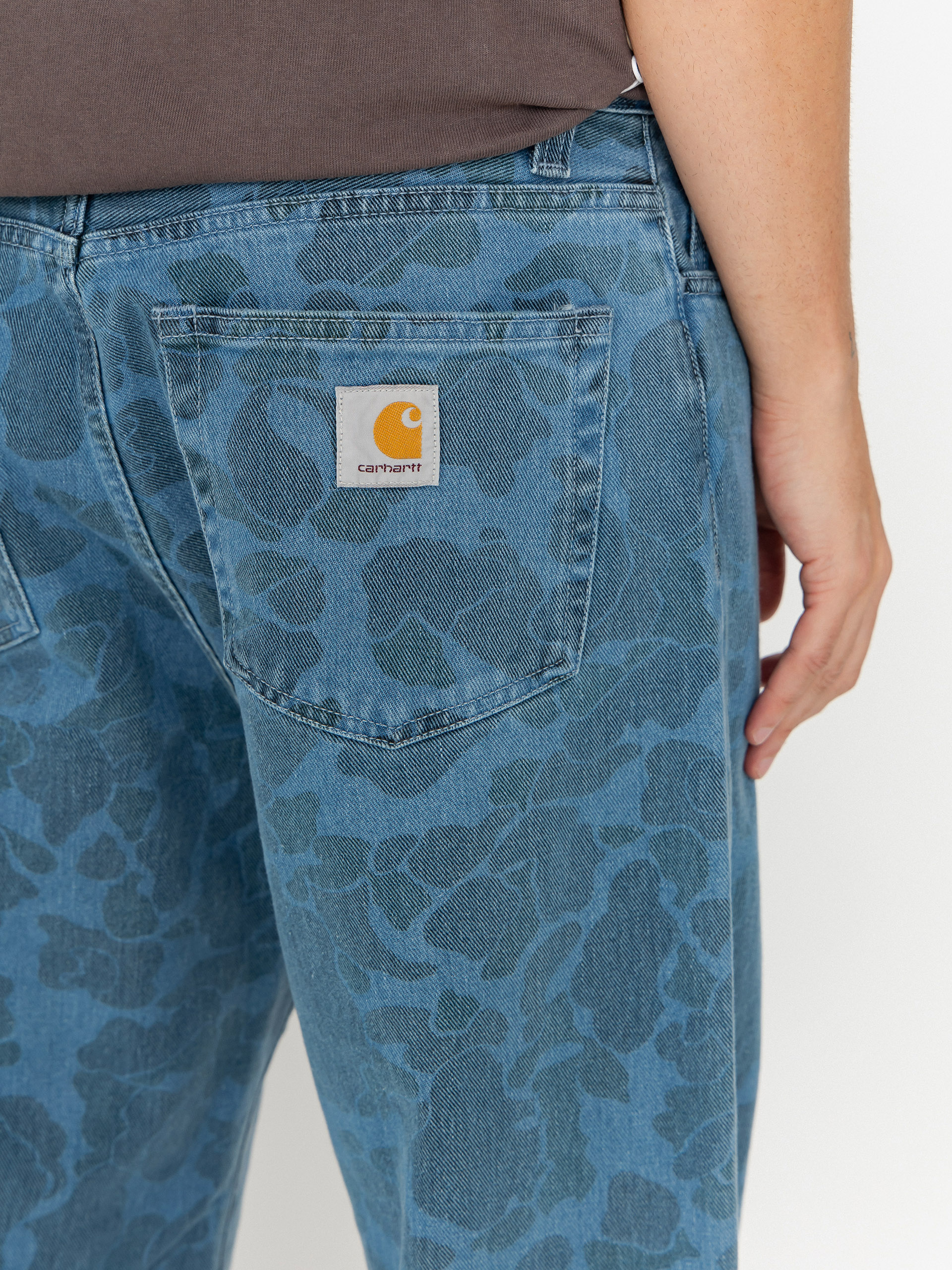 Штани Carhartt WIP Duck Landon (camo duck/blue/bleached)