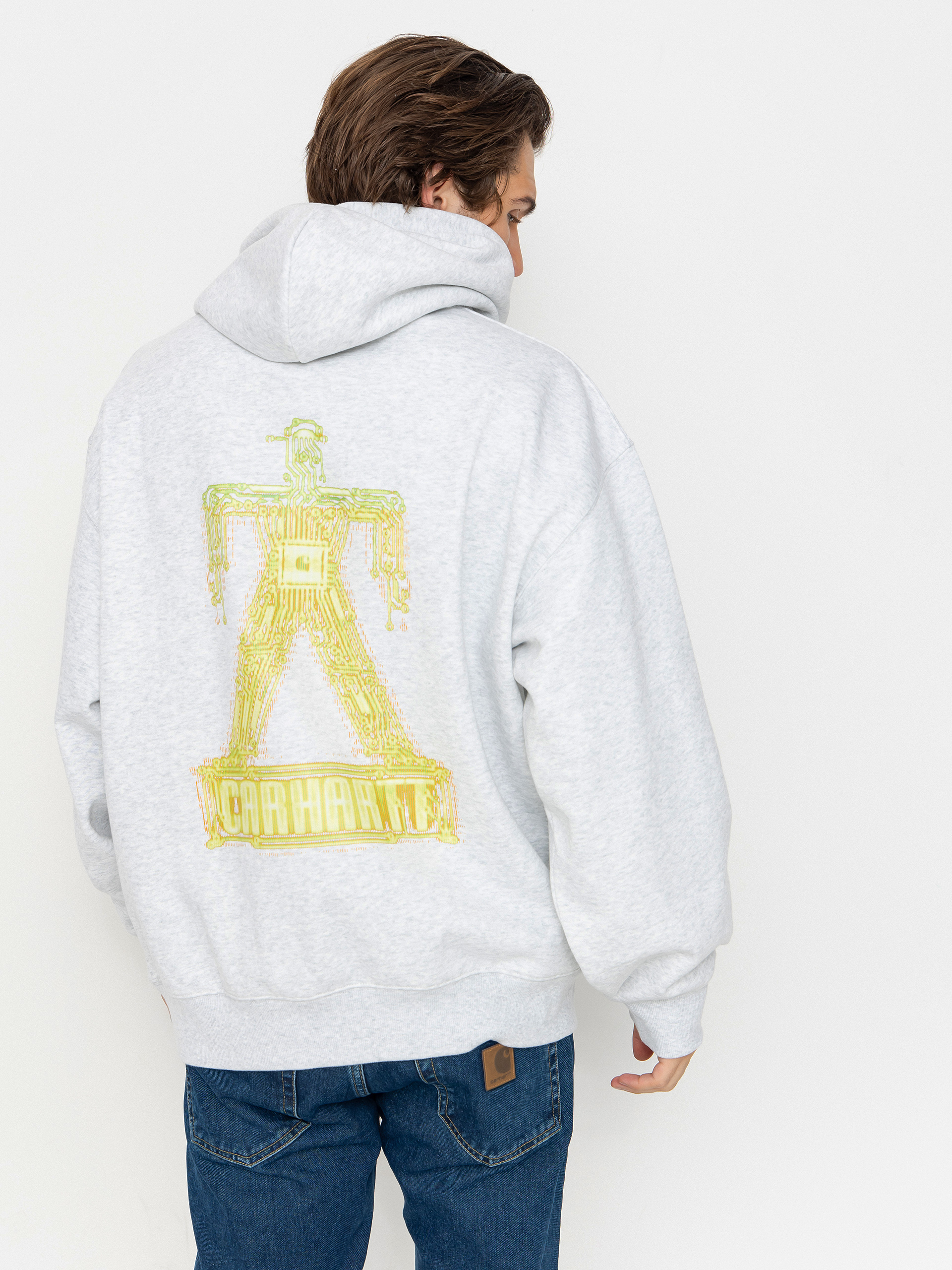 Худі Carhartt WIP Electric Boogie HD (ash heather)