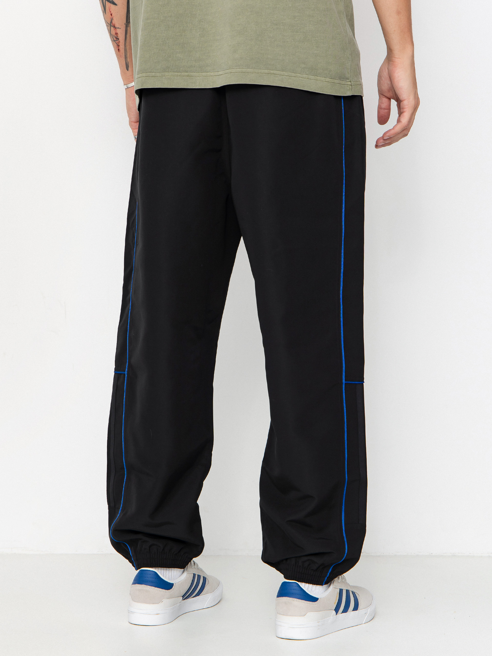 Штани adidas Pre Gazelle (black/white/royblu)