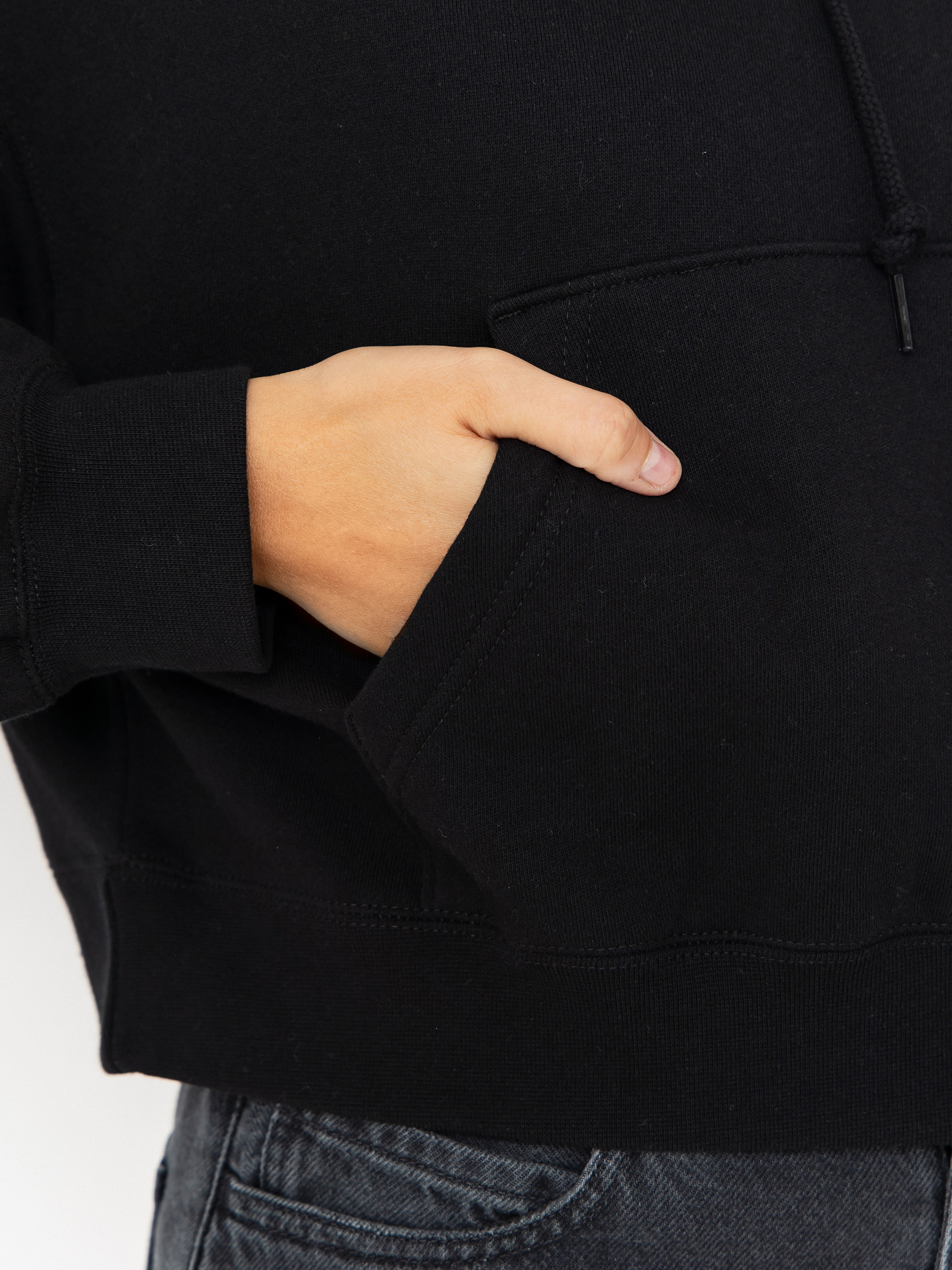 Худі OBEY Cities Cropped HD Wmn (black)