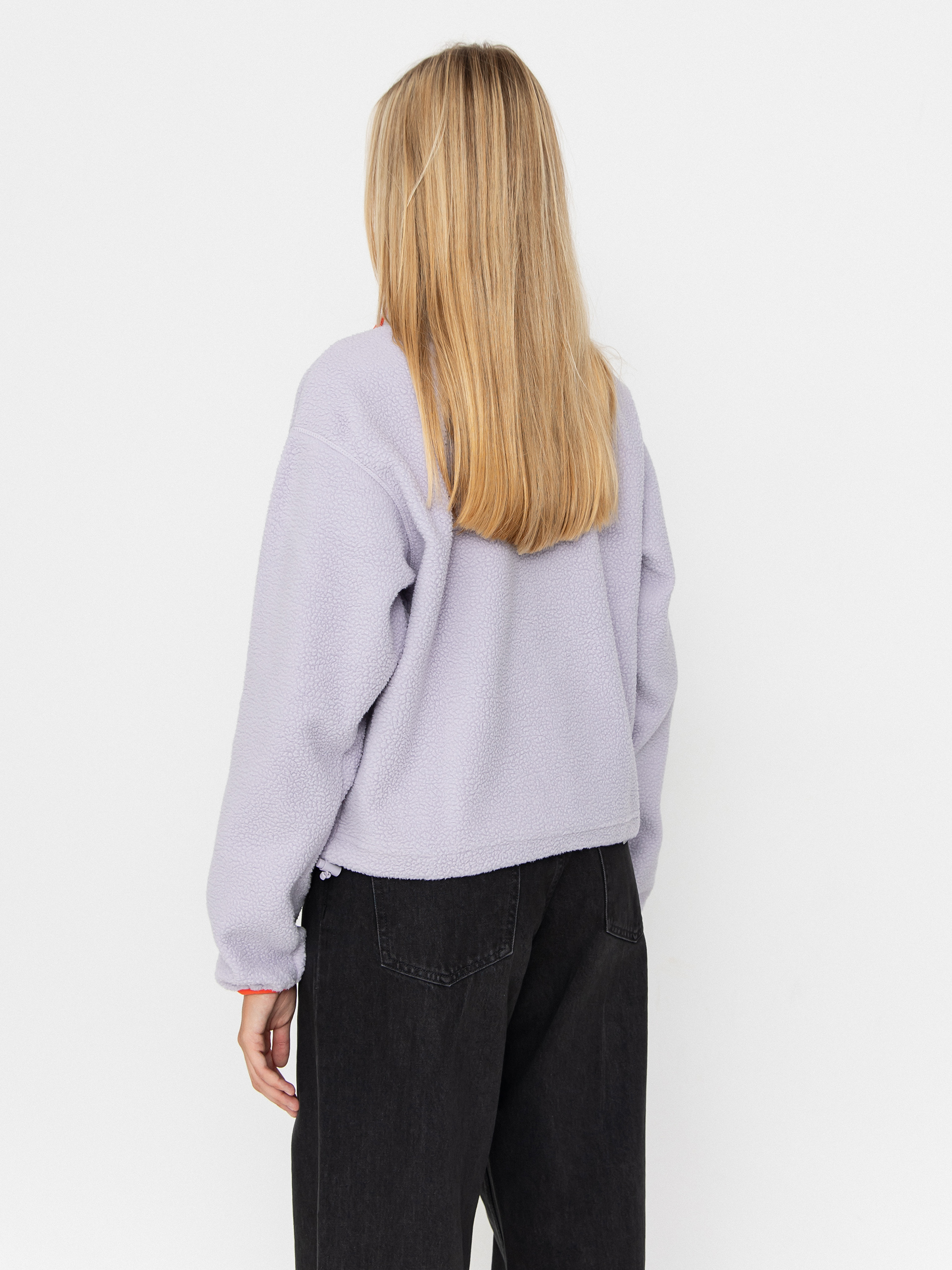 Жіночий Флісовий светр Columbia Helvetia II Cropped Half Snap (lavender pearl/shale purple/zing)