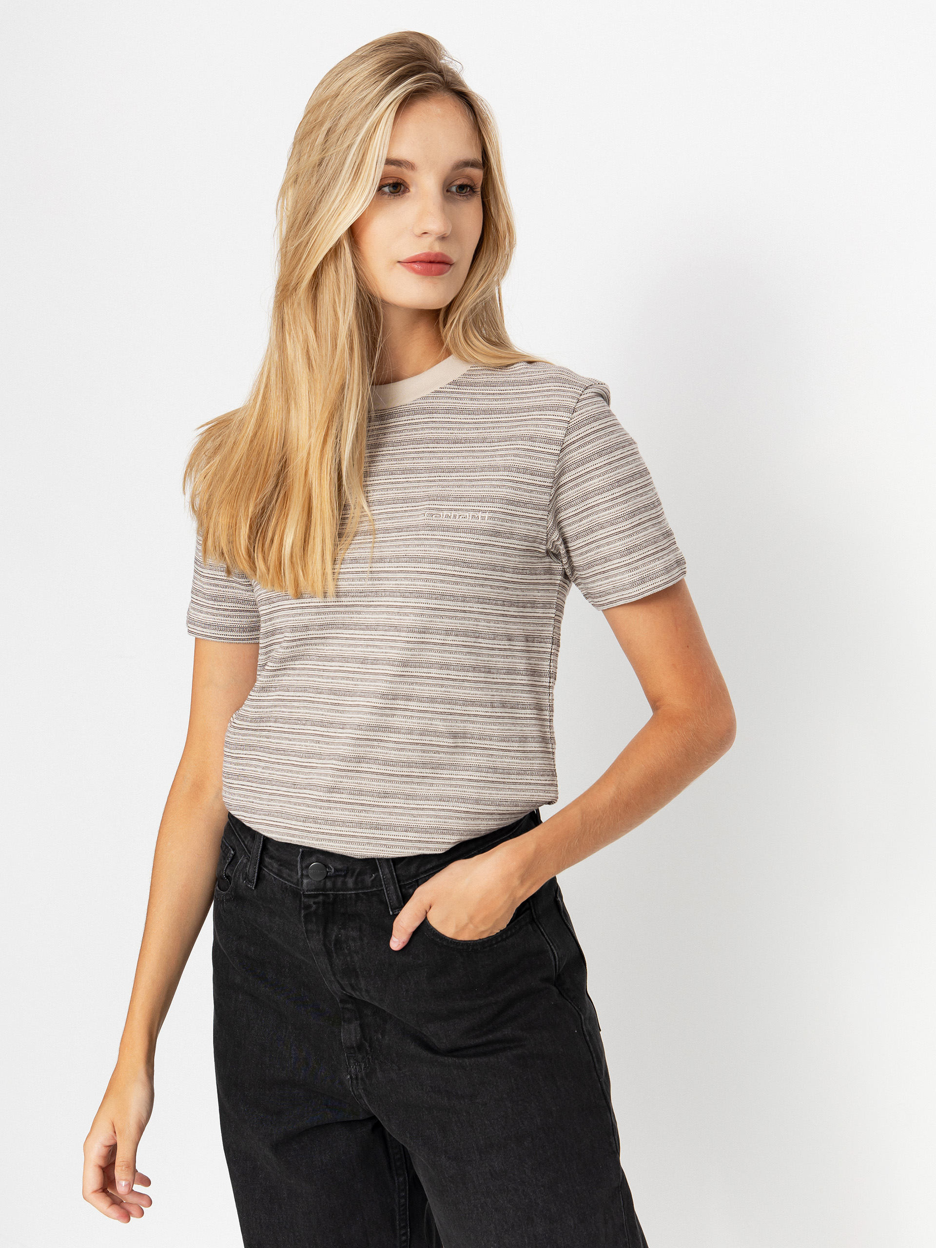Футболка Carhartt WIP Gellar Wmn (gellar stripe/wax)