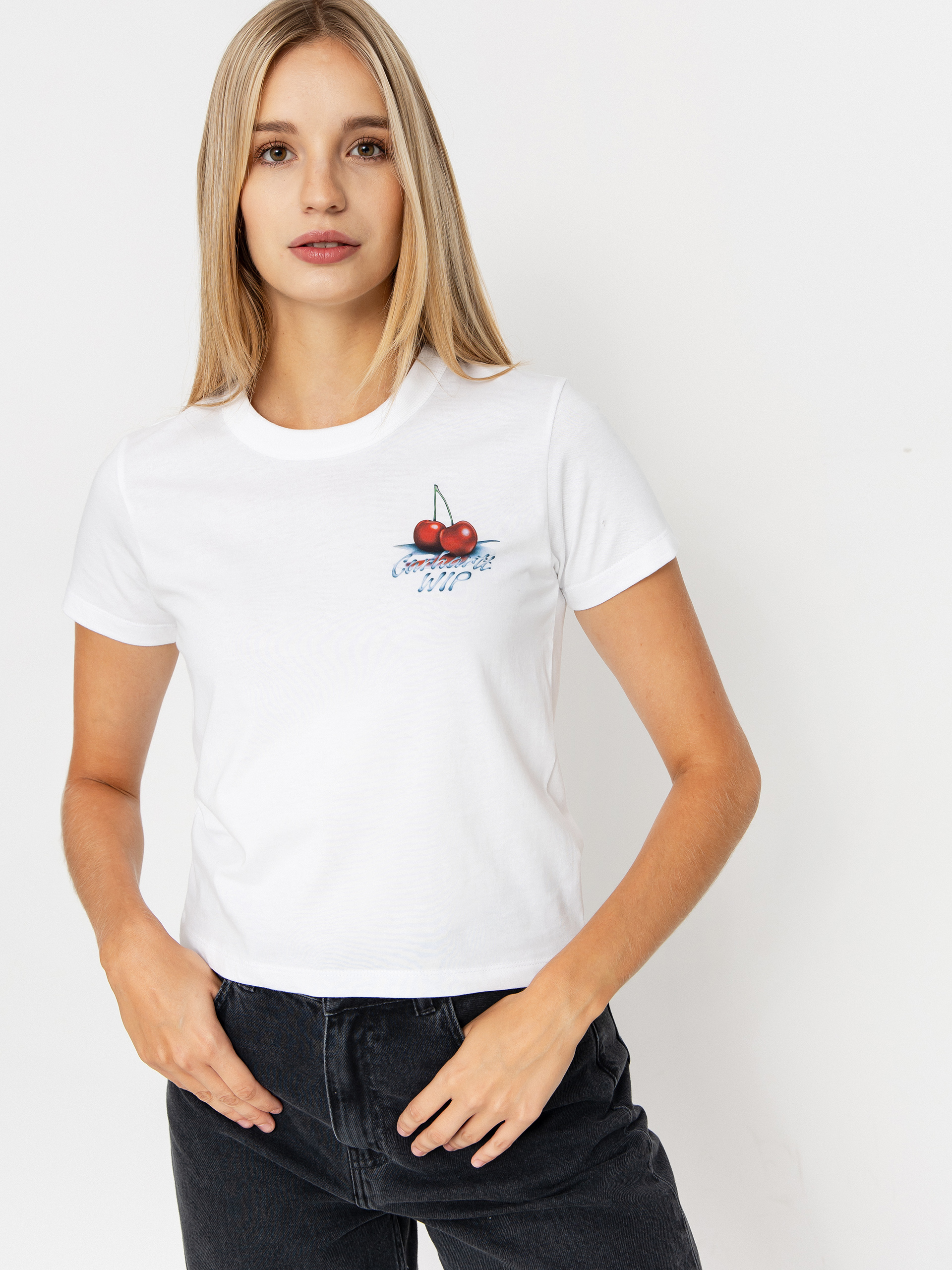 Футболка Carhartt WIP Jake Garcia Wmn (white)