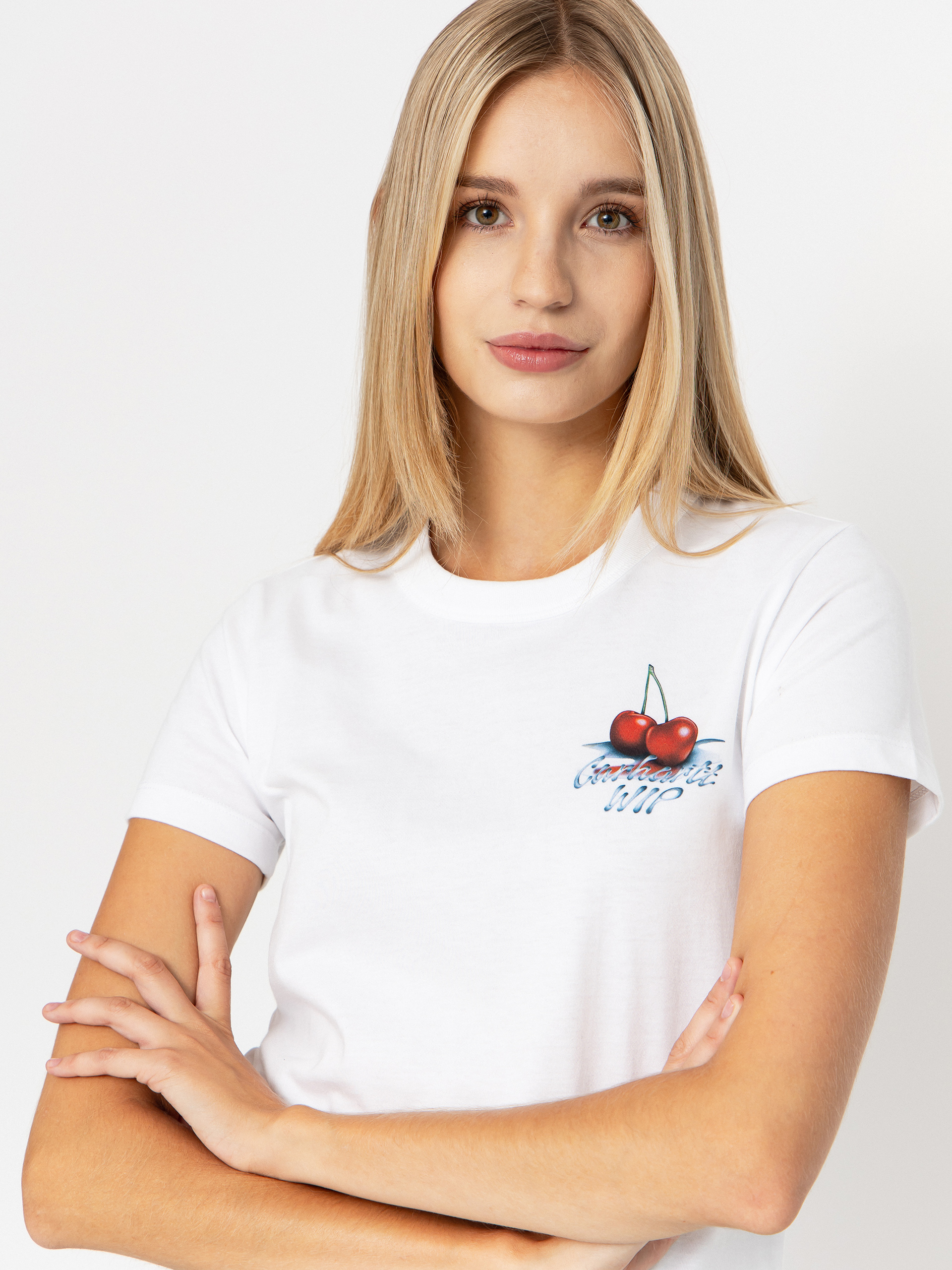 Футболка Carhartt WIP Jake Garcia Wmn (white)