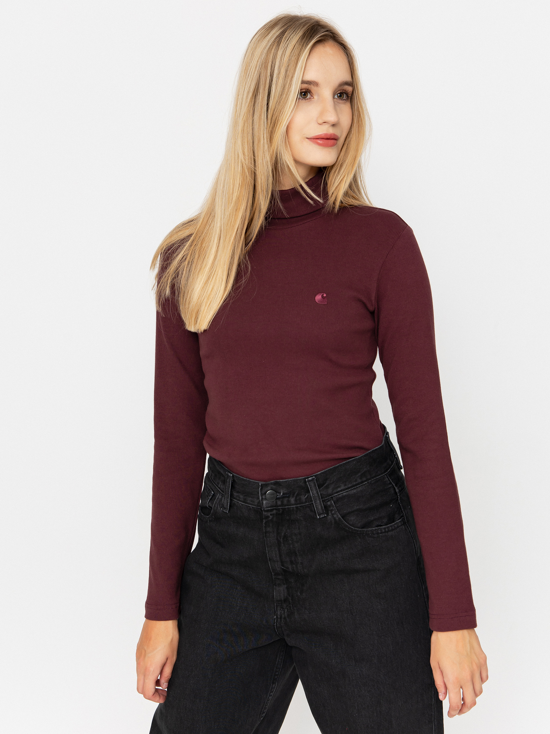 Лонгслів Carhartt WIP Philipa Mockneck Wmn (rondo)
