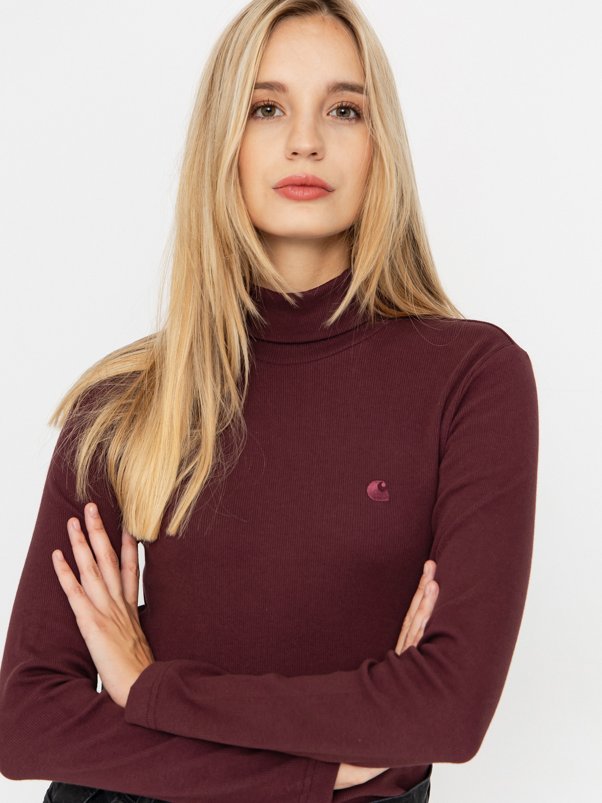 Лонгслів Carhartt WIP Philipa Mockneck Wmn (rondo)