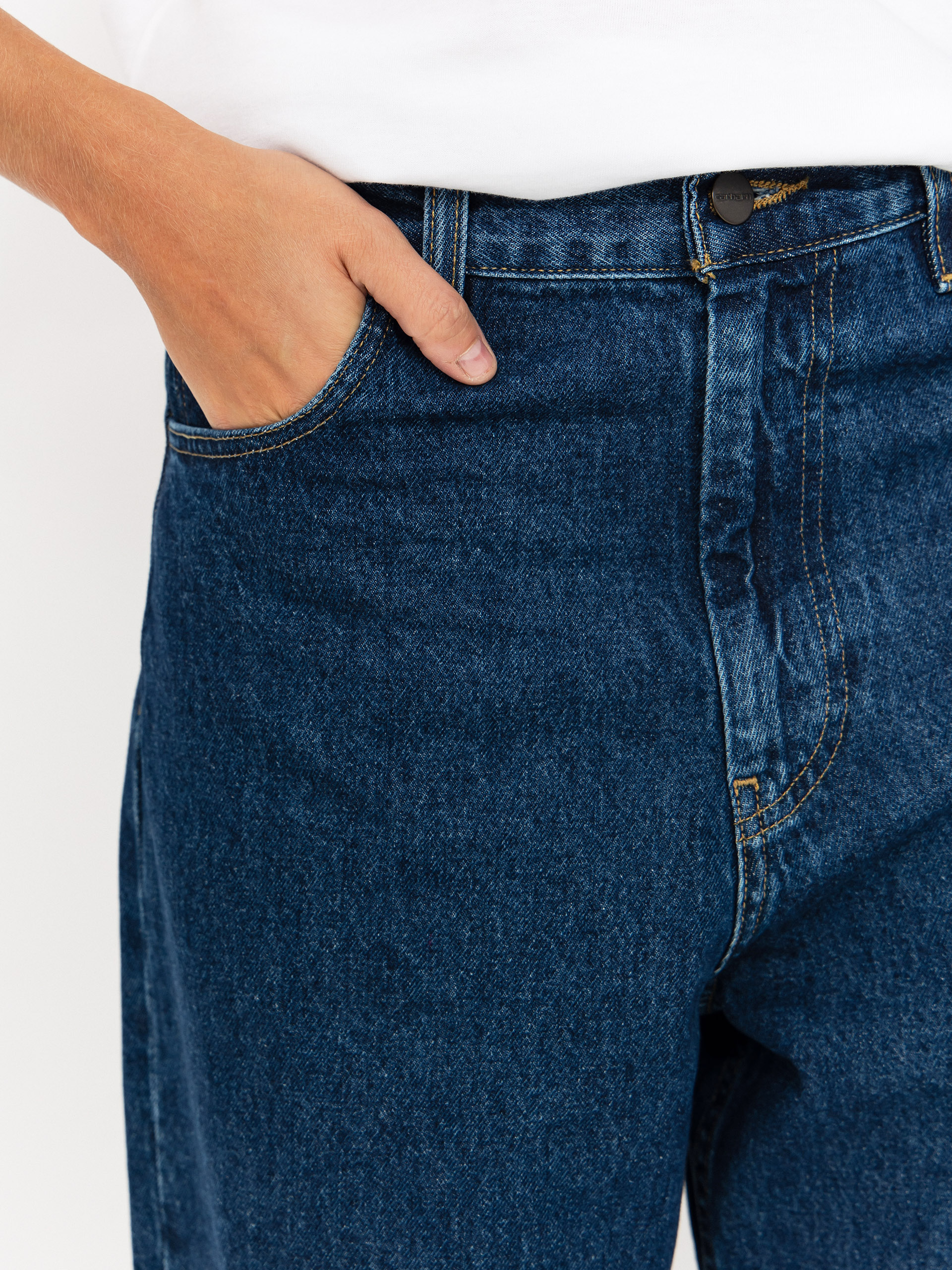 Штани Carhartt WIP Brandon Wmn (blue/stone washed)