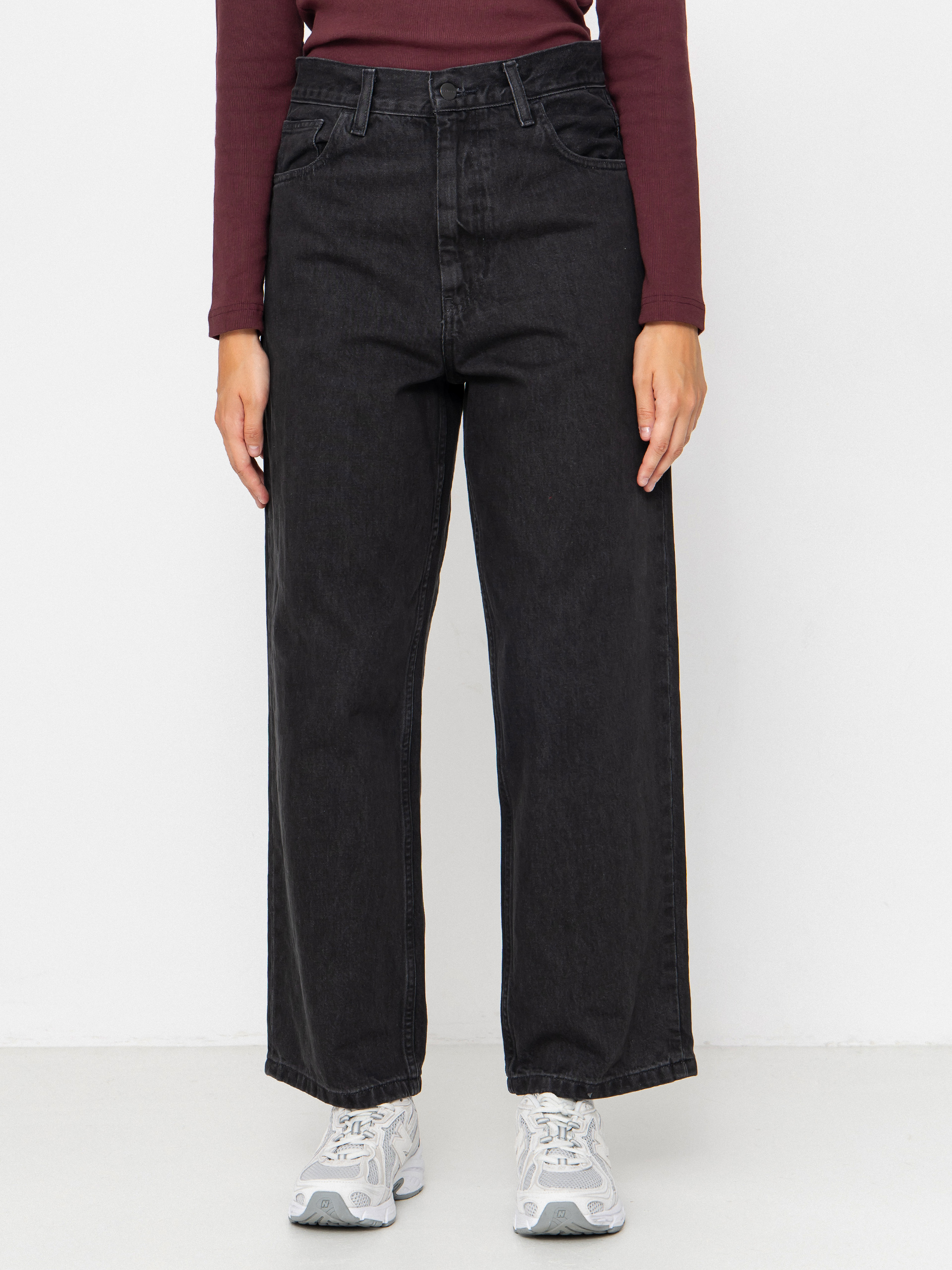 Штани Carhartt WIP Brandon Wmn (black/stone washed)