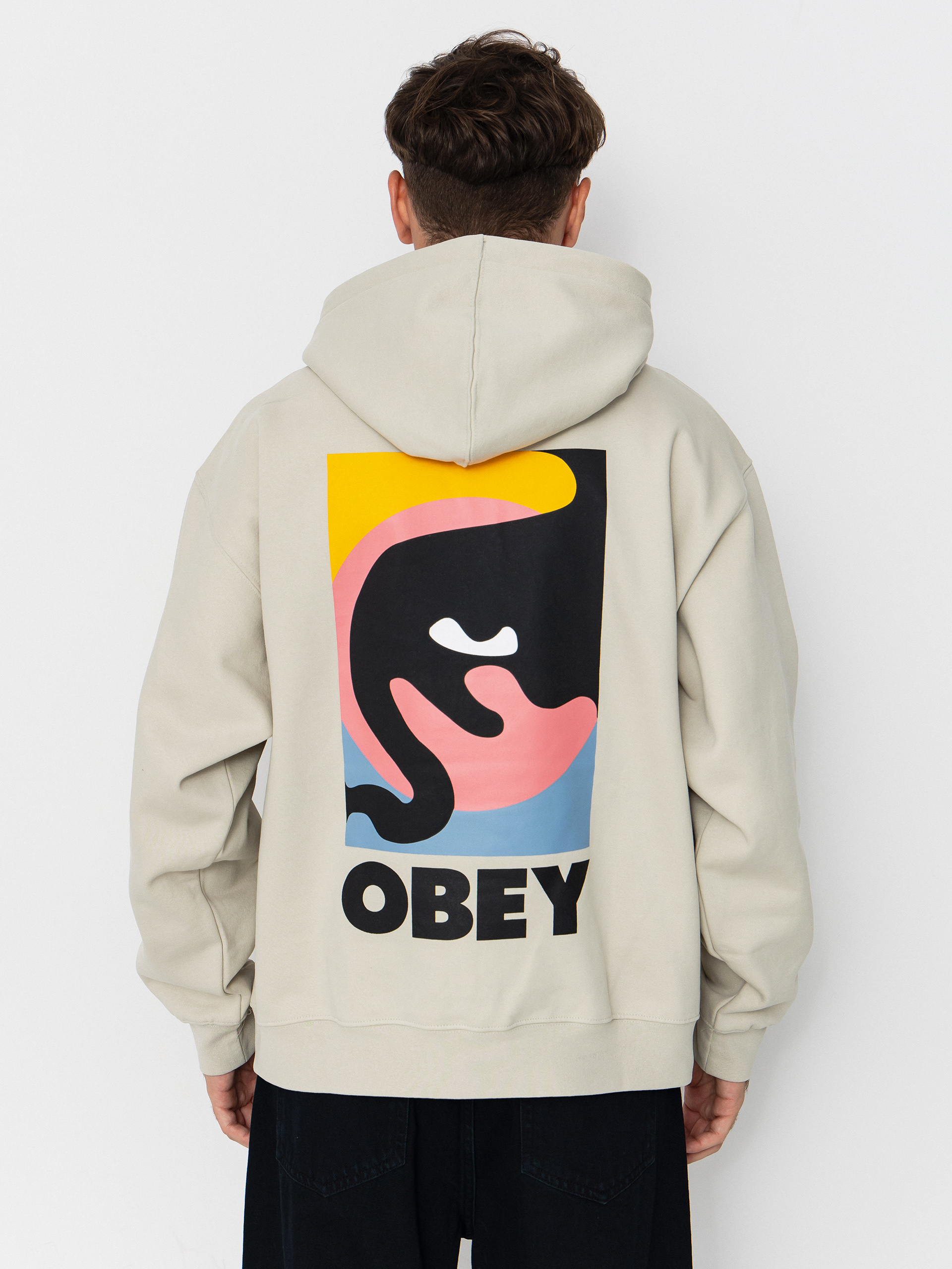 Худі OBEY Obey Quarter Icon (moonstruck)
