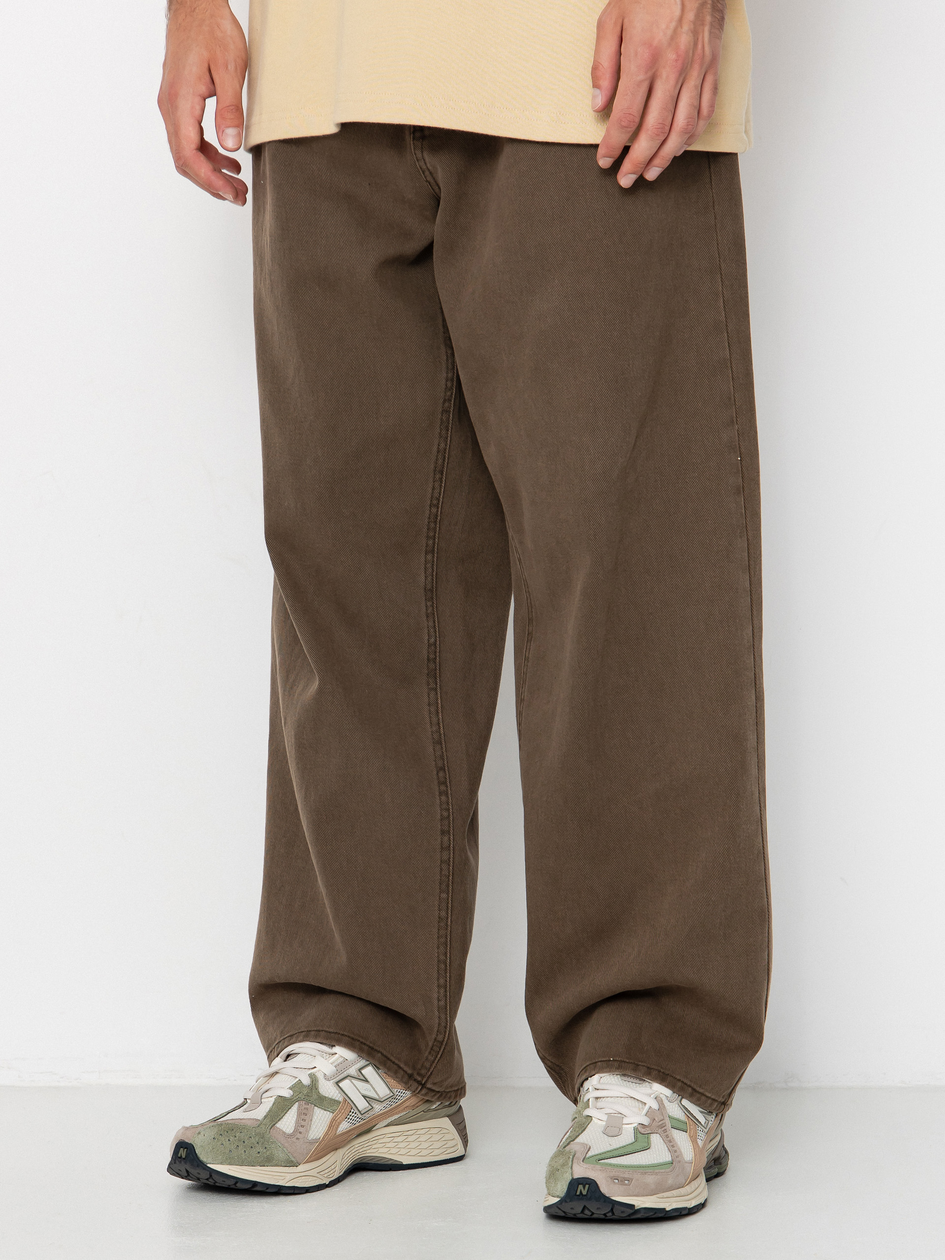 u0428u0442u0430u043du0438 OBEY Bigwig Baggy Denim (wren faded wash)