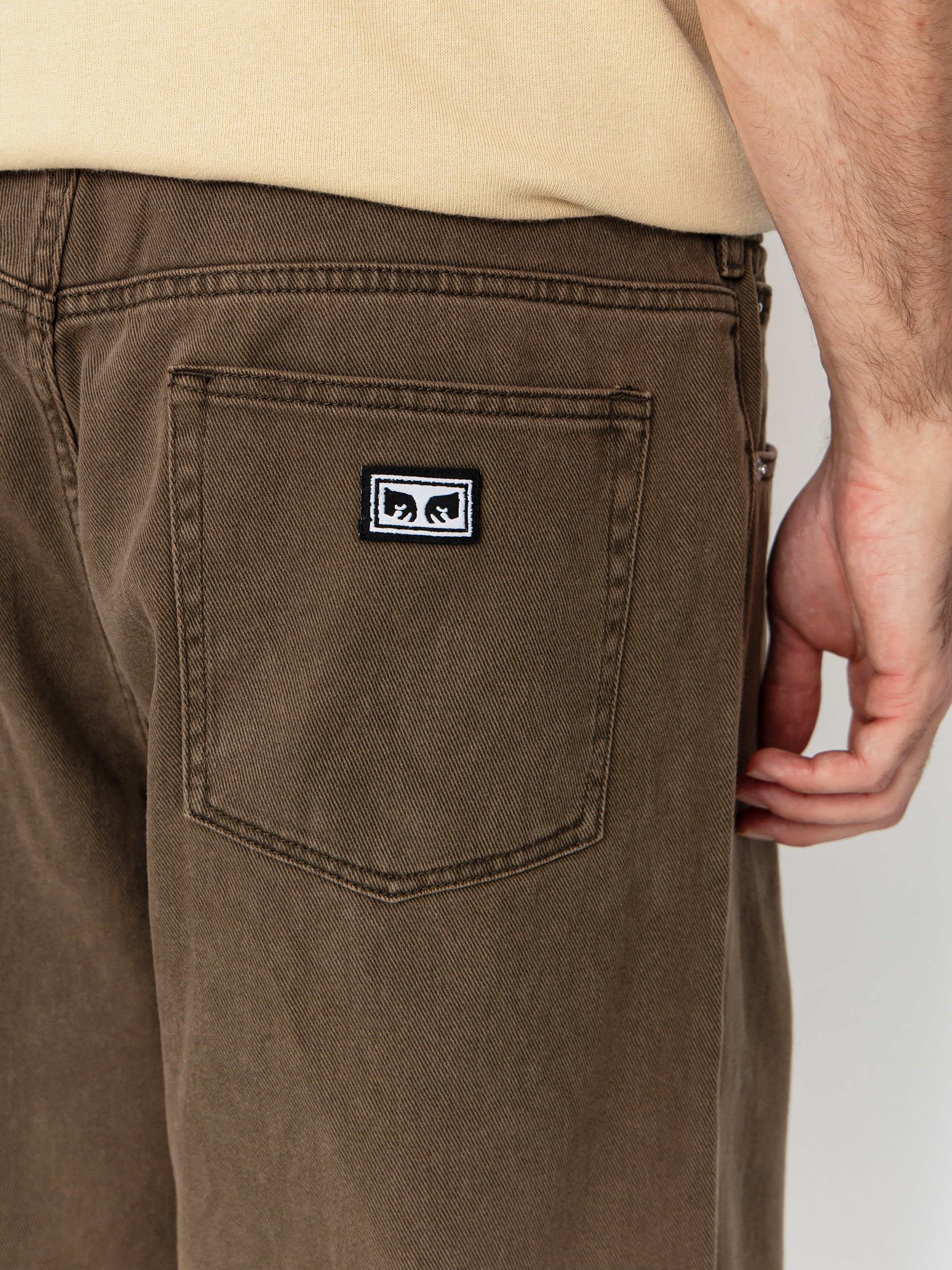 Штани OBEY Bigwig Baggy Denim (wren faded wash)