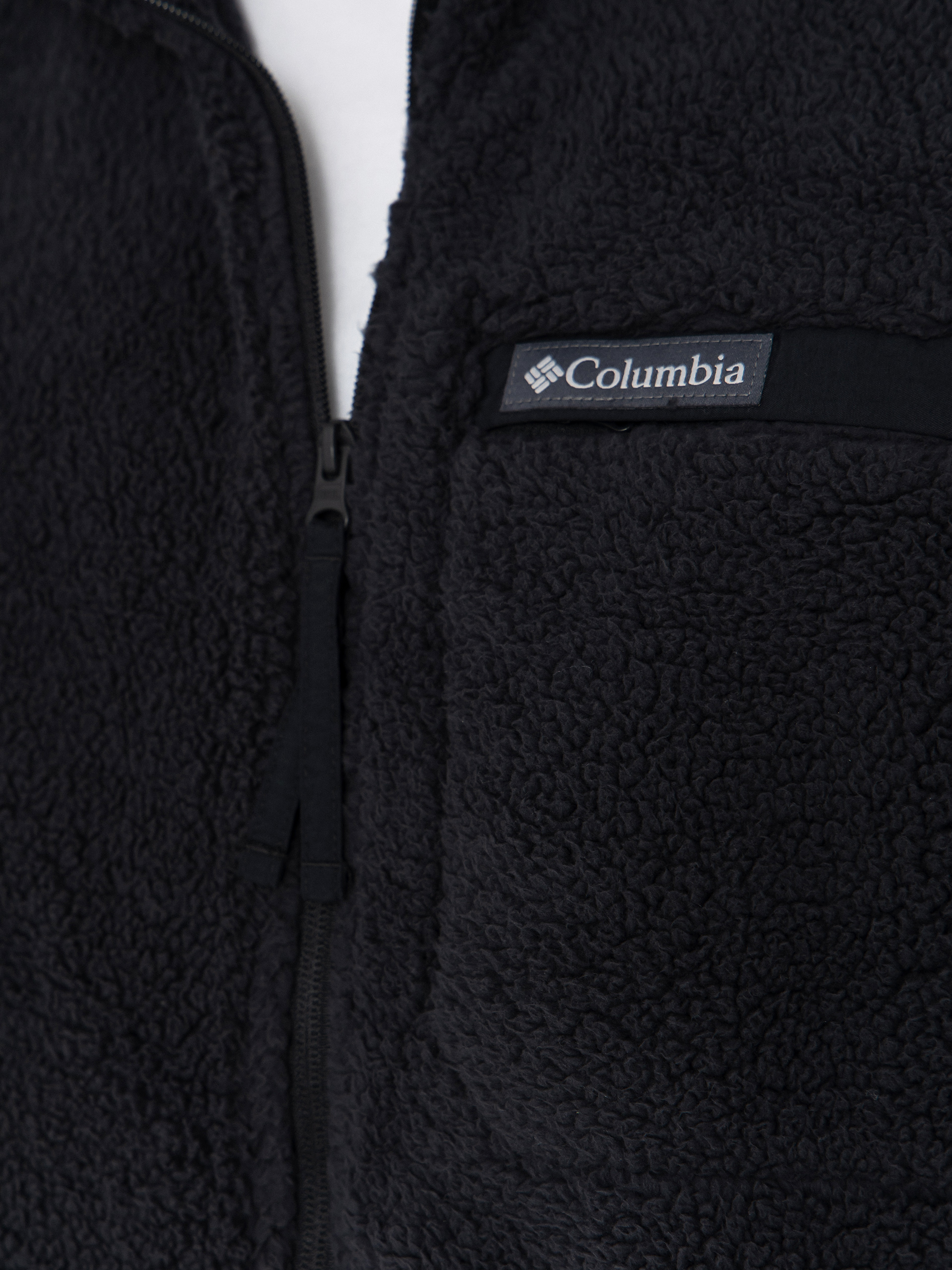Чоловічий Флісовий светр Columbia Rugged Ridge High Pile Full Zip (black)