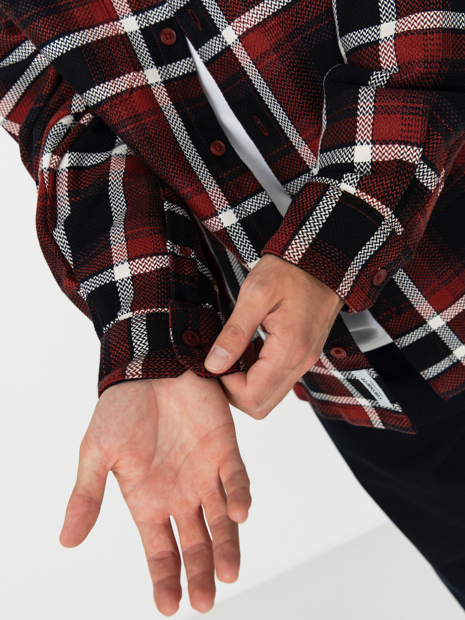 Сорочка Carhartt WIP Vaughn (vaughn check/dark brick)