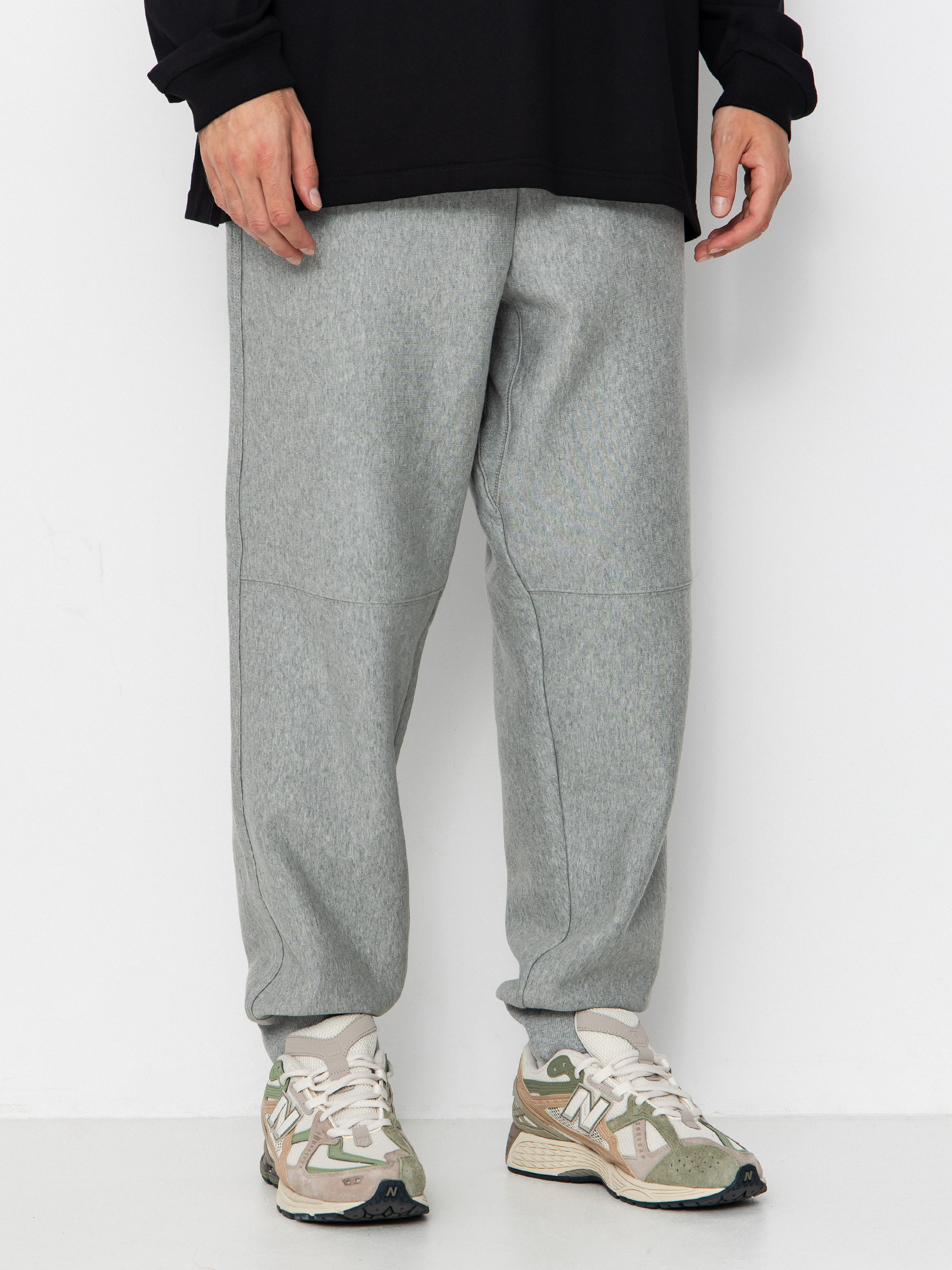 Штани Carhartt WIP American Script Jogging (grey heather)