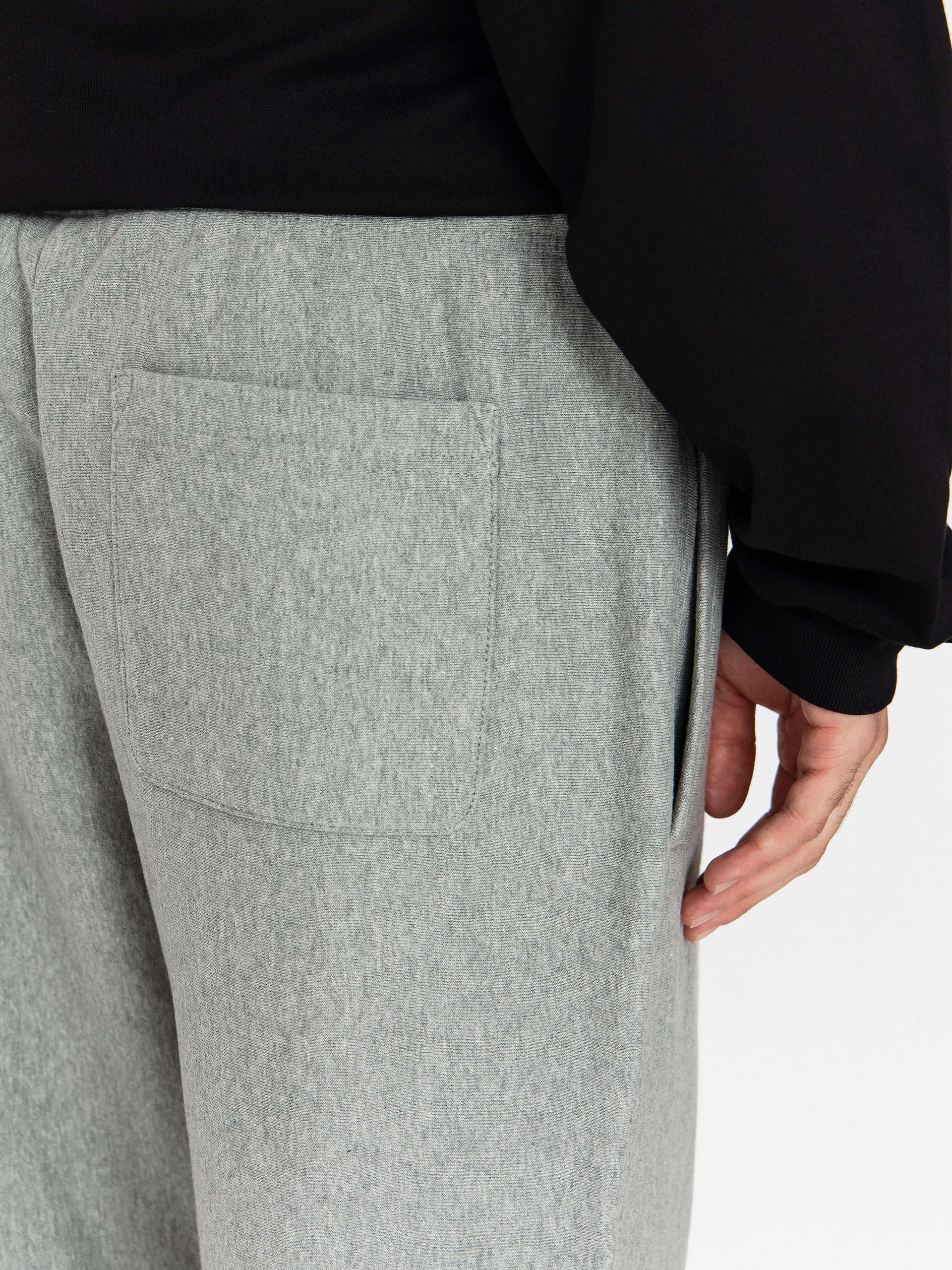 Штани Carhartt WIP American Script Jogging (grey heather)