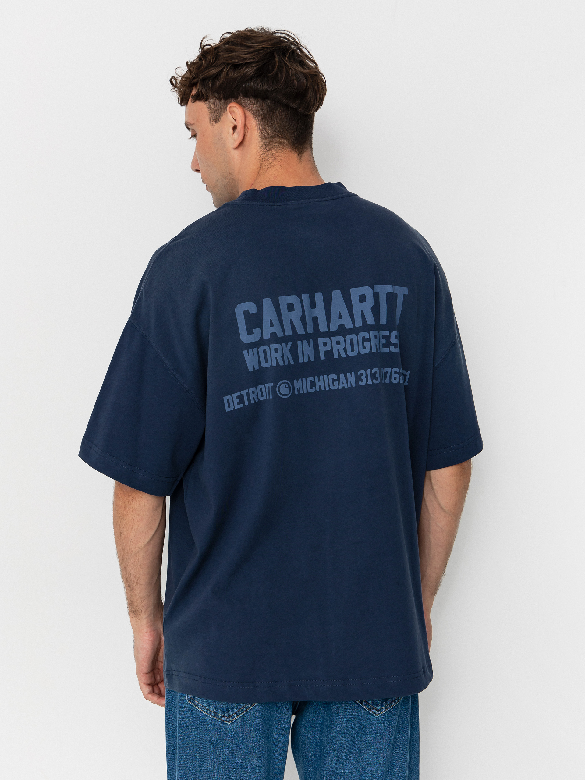 Футболка Carhartt WIP Distance (jupiter/stone dyed)