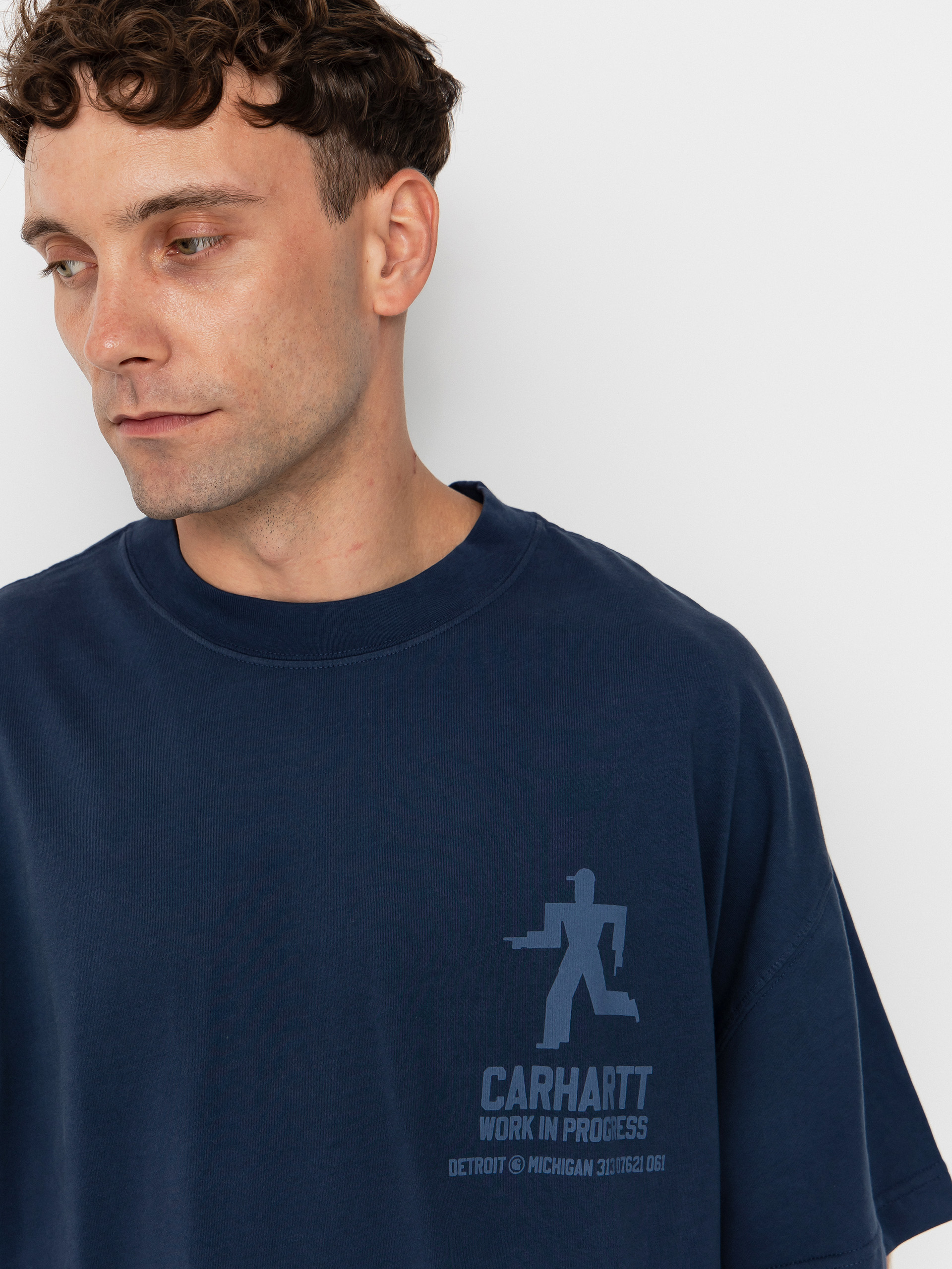Футболка Carhartt WIP Distance (jupiter/stone dyed)