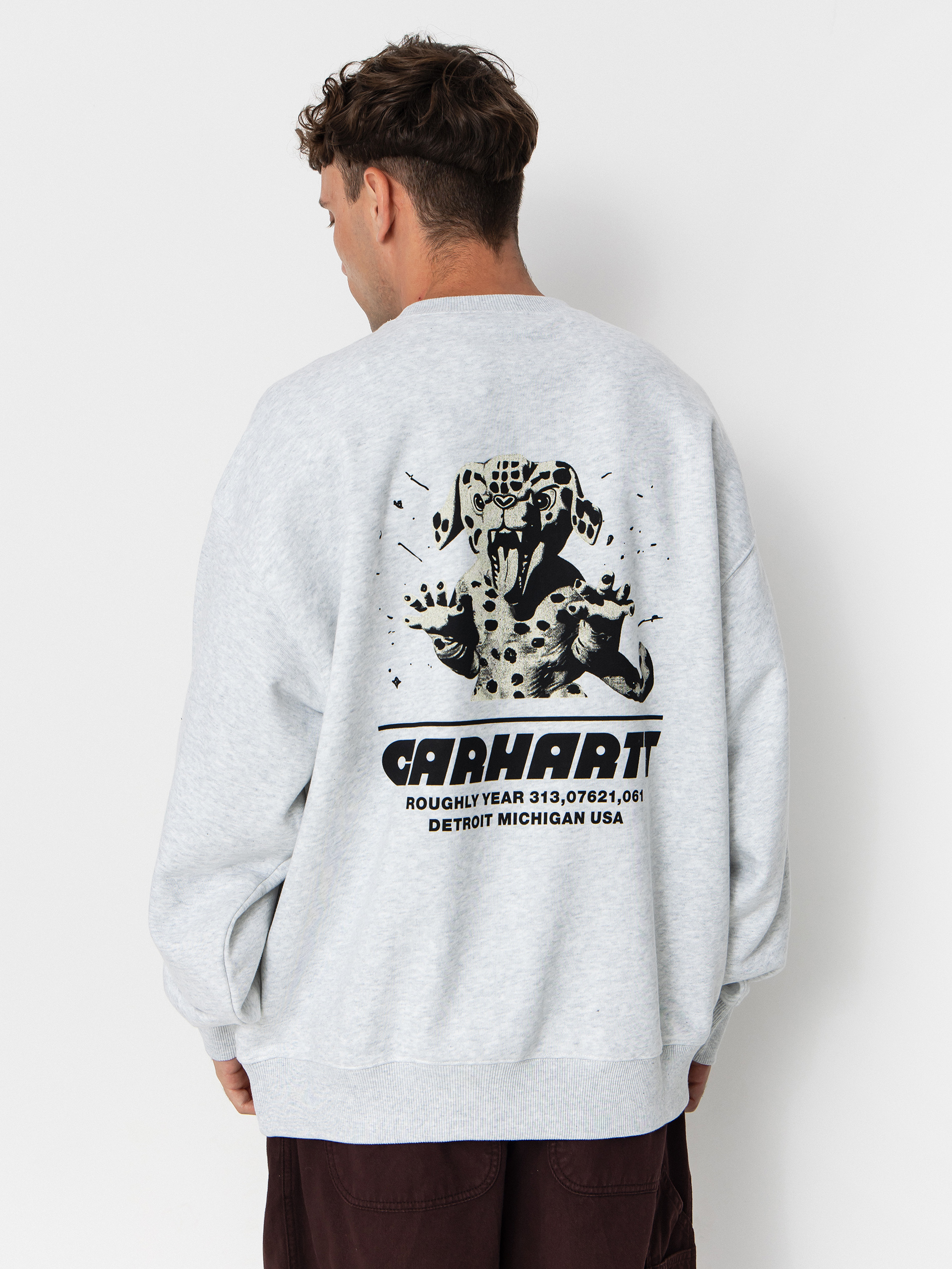 Світшот Carhartt WIP Wiptopia (ash heather)