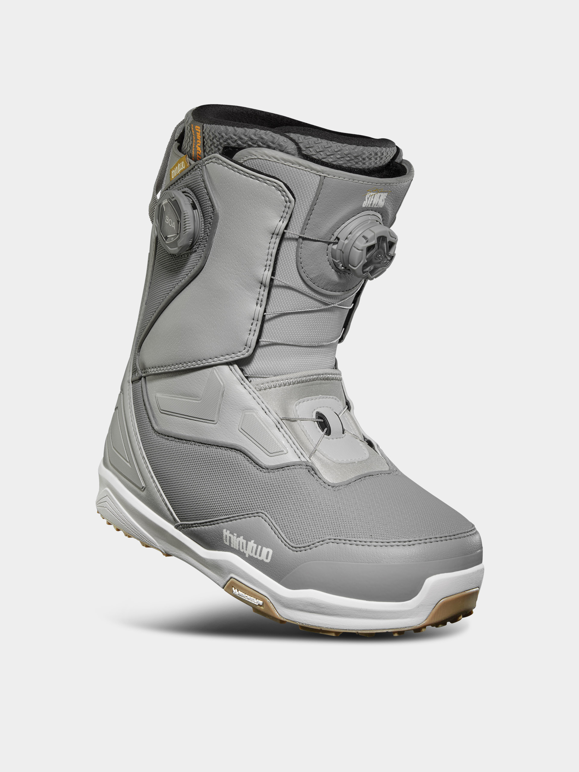 スノーボード thirtytwo TM-2 DOUBLE BOA STEVENS 26cm Черевики сноубордичні ThirtyTwo Tm 2 Double Boa Stevens - сірий (gray)
