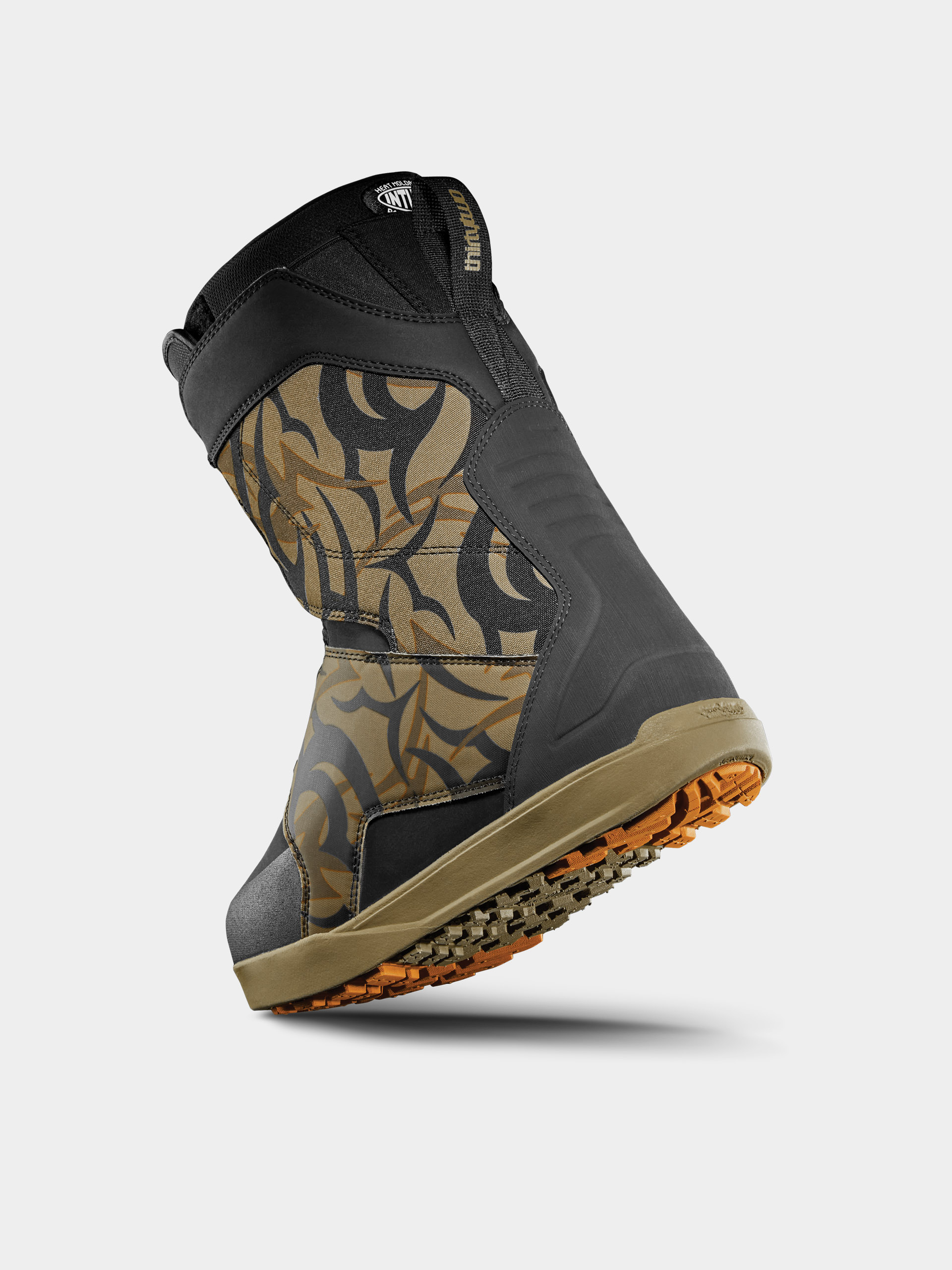 Чоловічі Черевики сноубордичні ThirtyTwo Lashed Double Boa Corduroy (black/print)